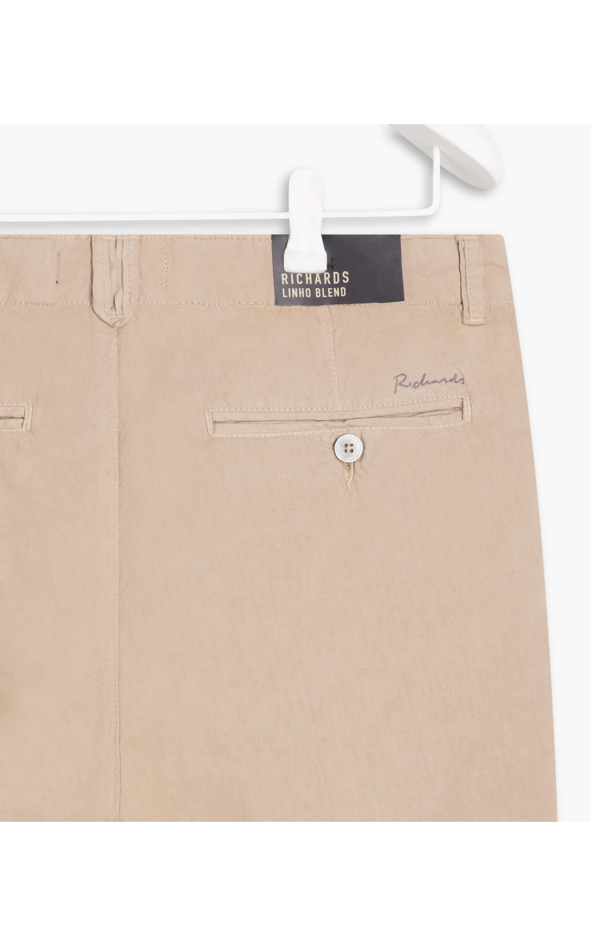 Bermuda Linho  Chino Bege