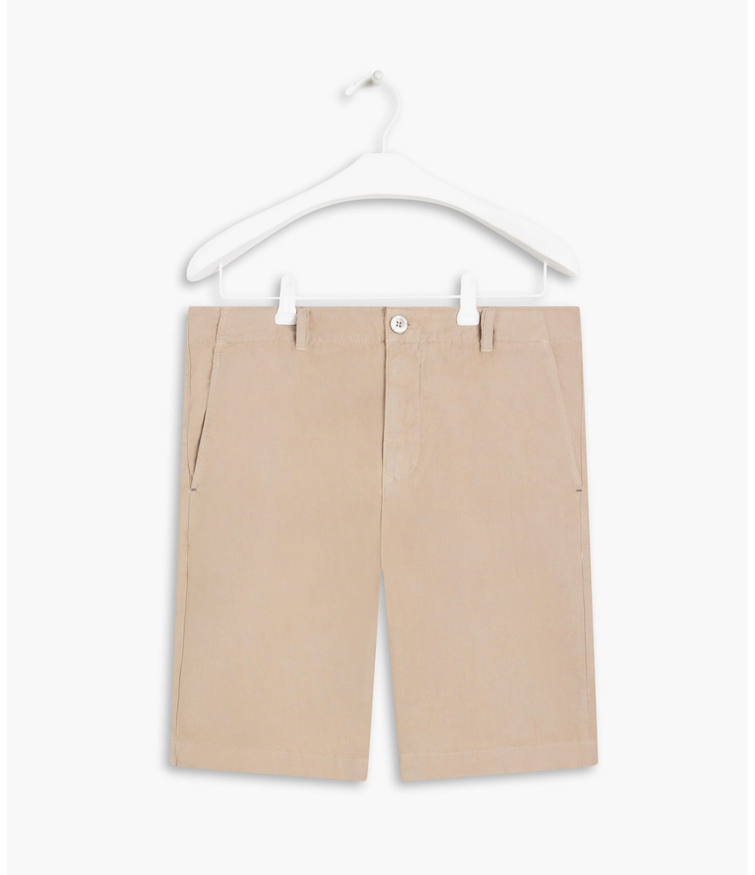 Bermuda Linho  Chino Bege