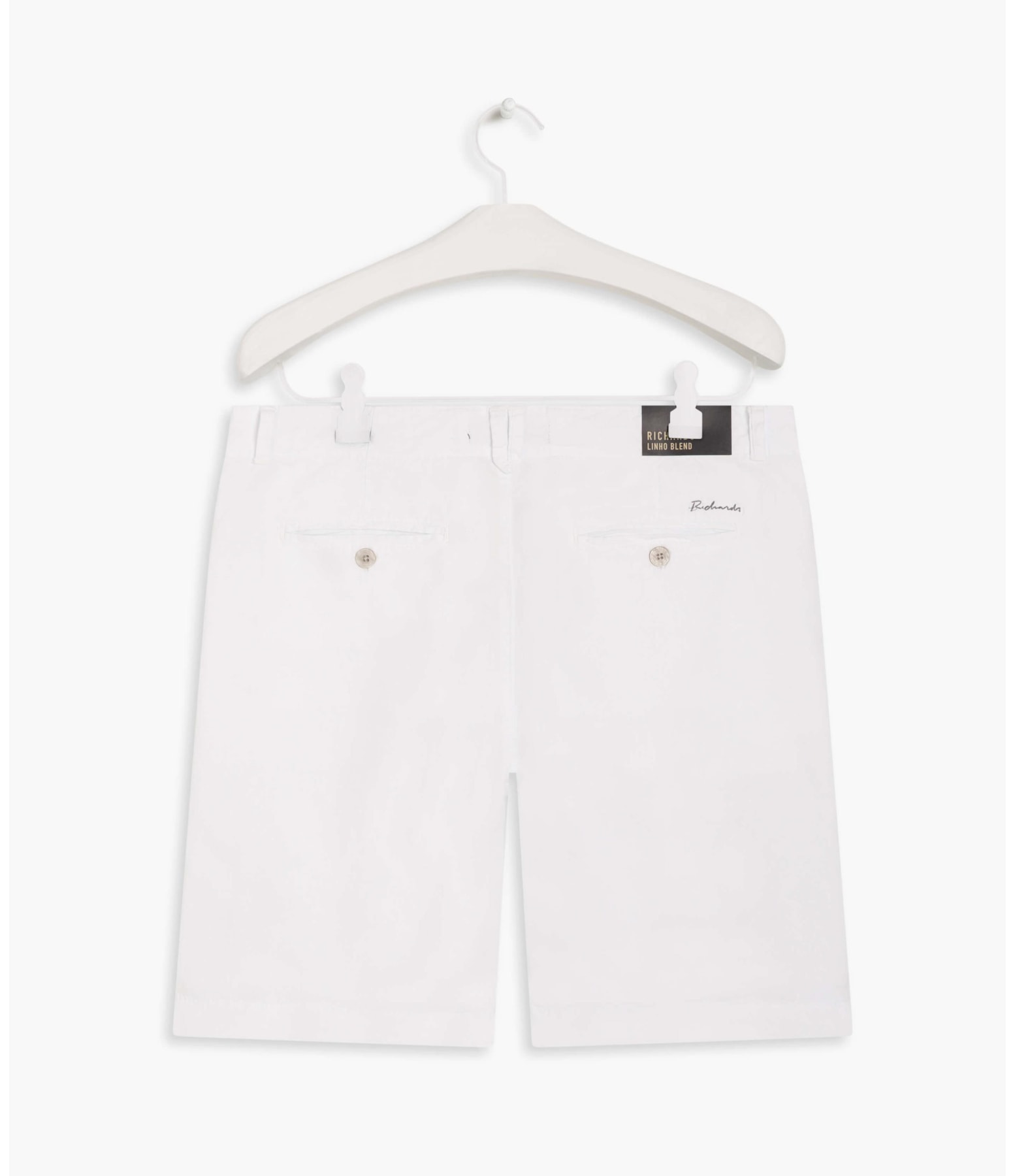 Bermuda Linho  Chino Branco _ V22