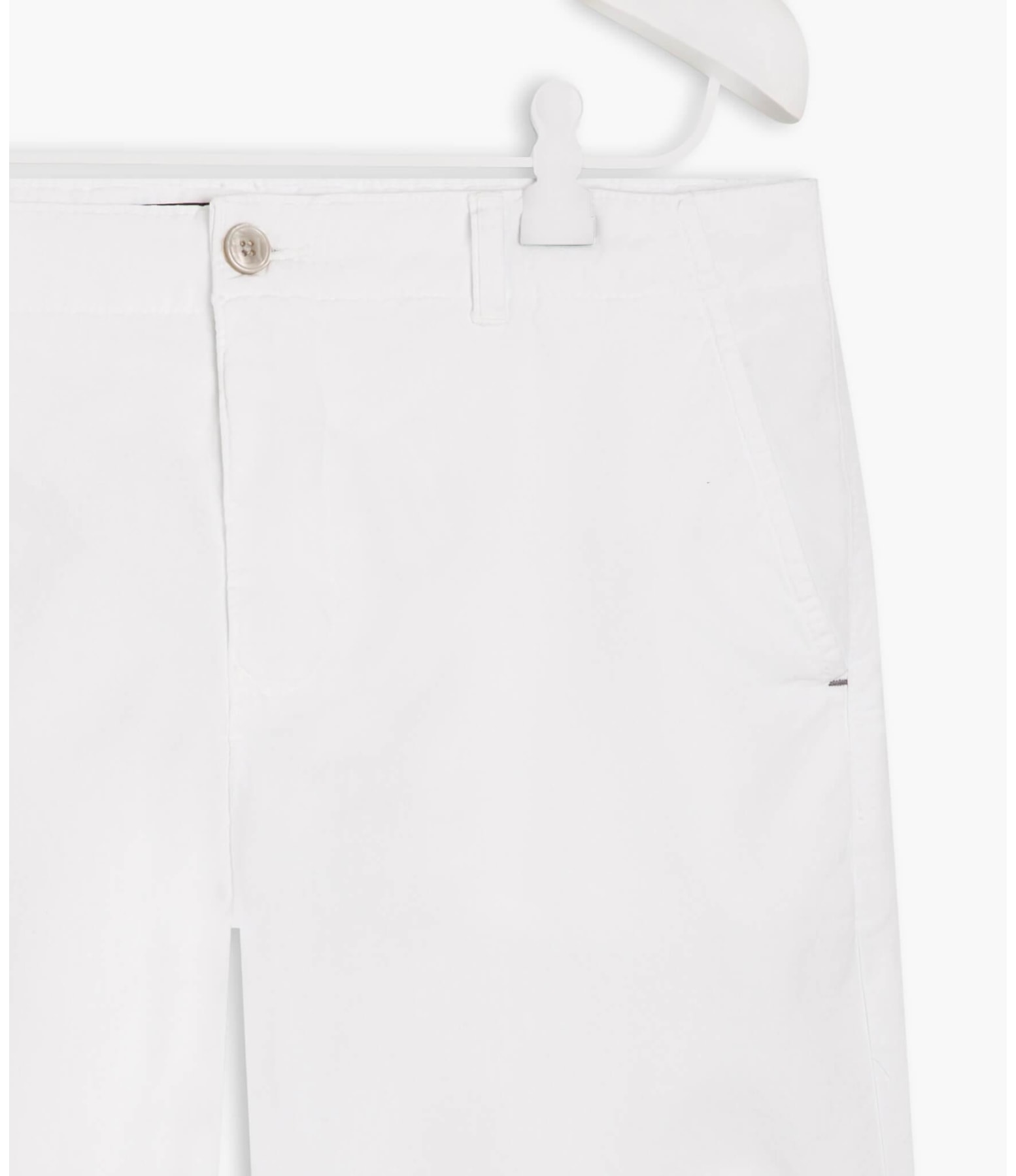Bermuda Linho  Chino Branco _ V22