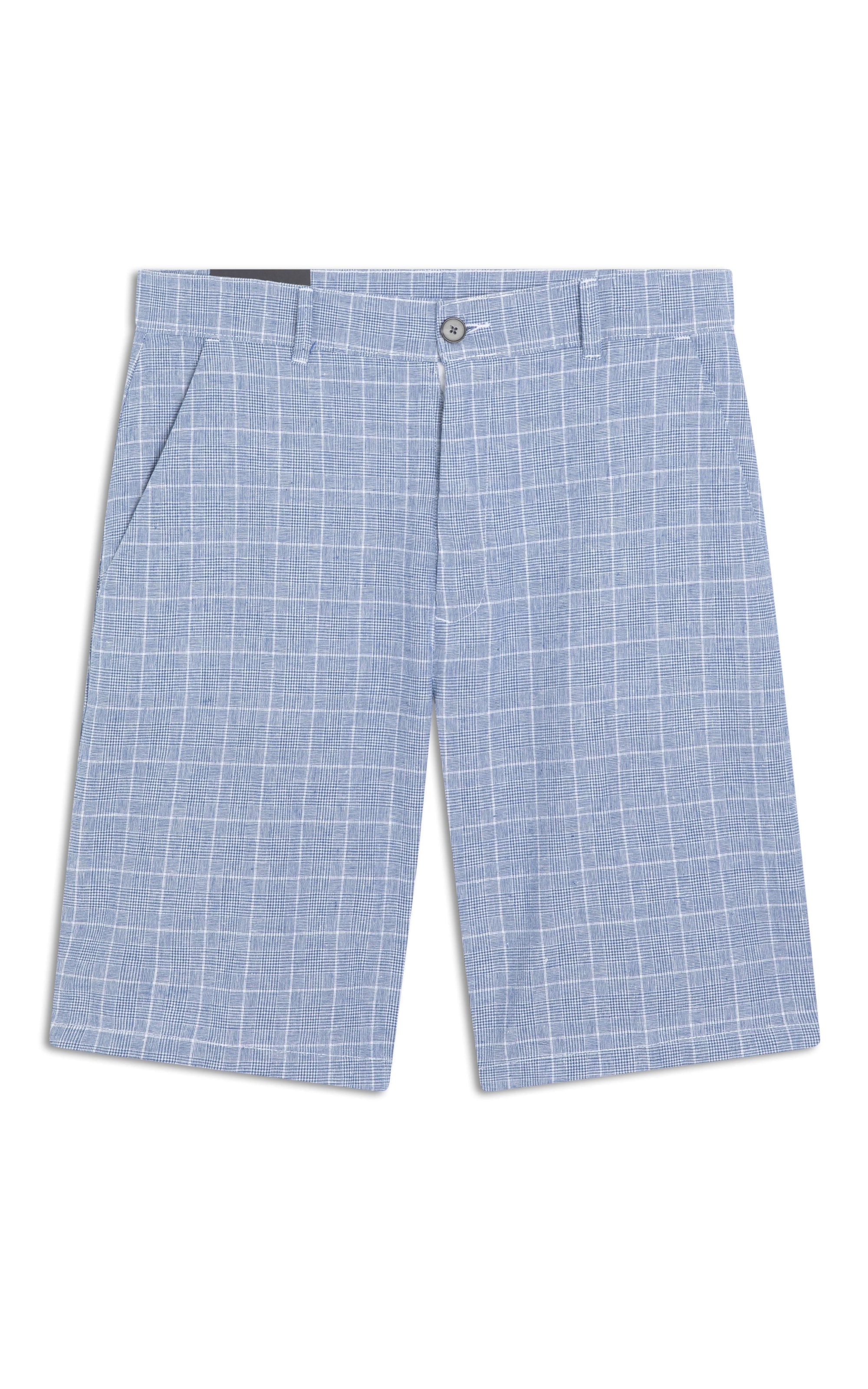 Bermuda Linho  Chino Chess Azul Bic