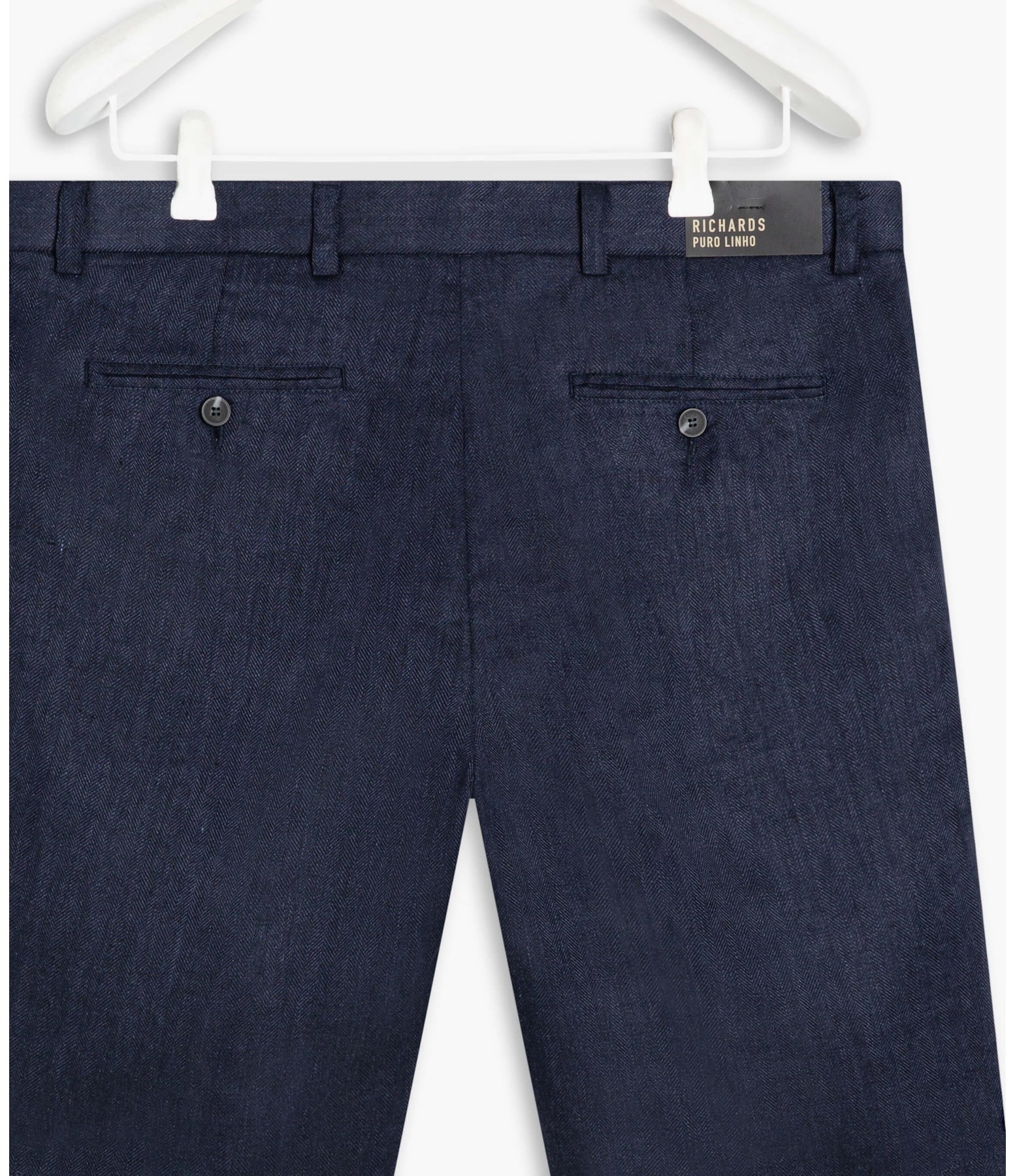 Bermuda Linho  Chino Chevil  Dark Navy