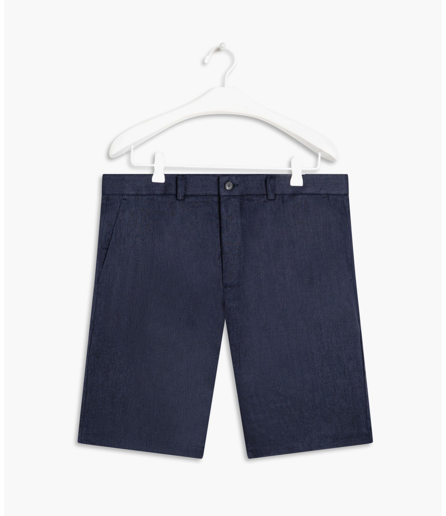 Bermuda Linho  Chino Chevil  Dark Navy