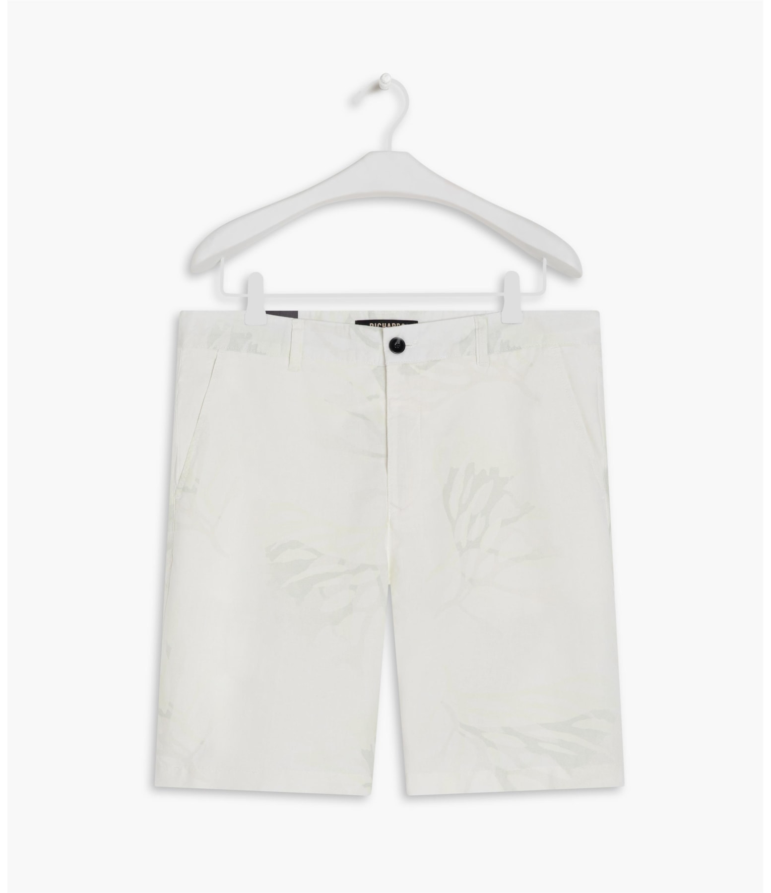 Bermuda Linho  Chino Corais Branco