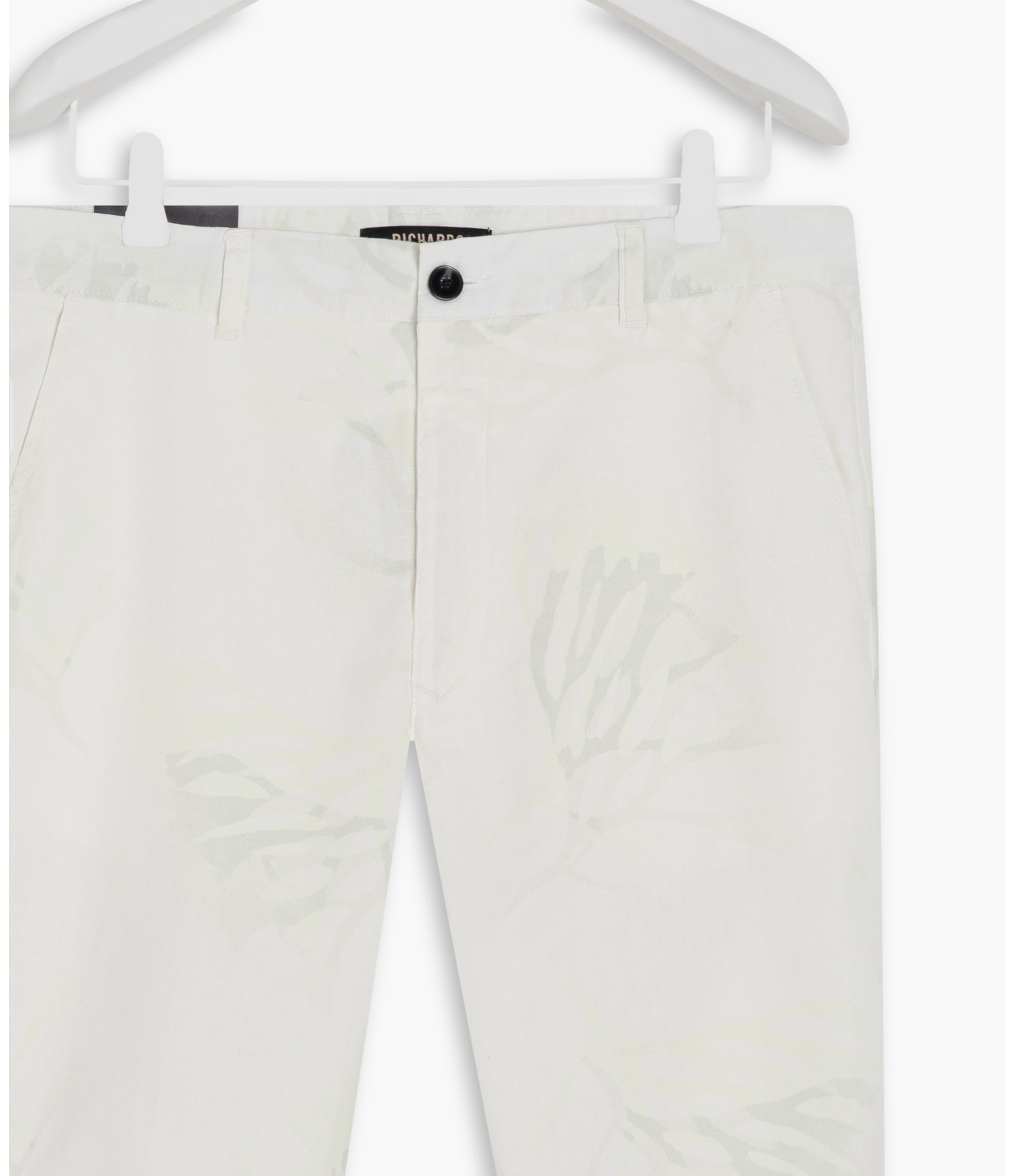 Bermuda Linho  Chino Corais Branco