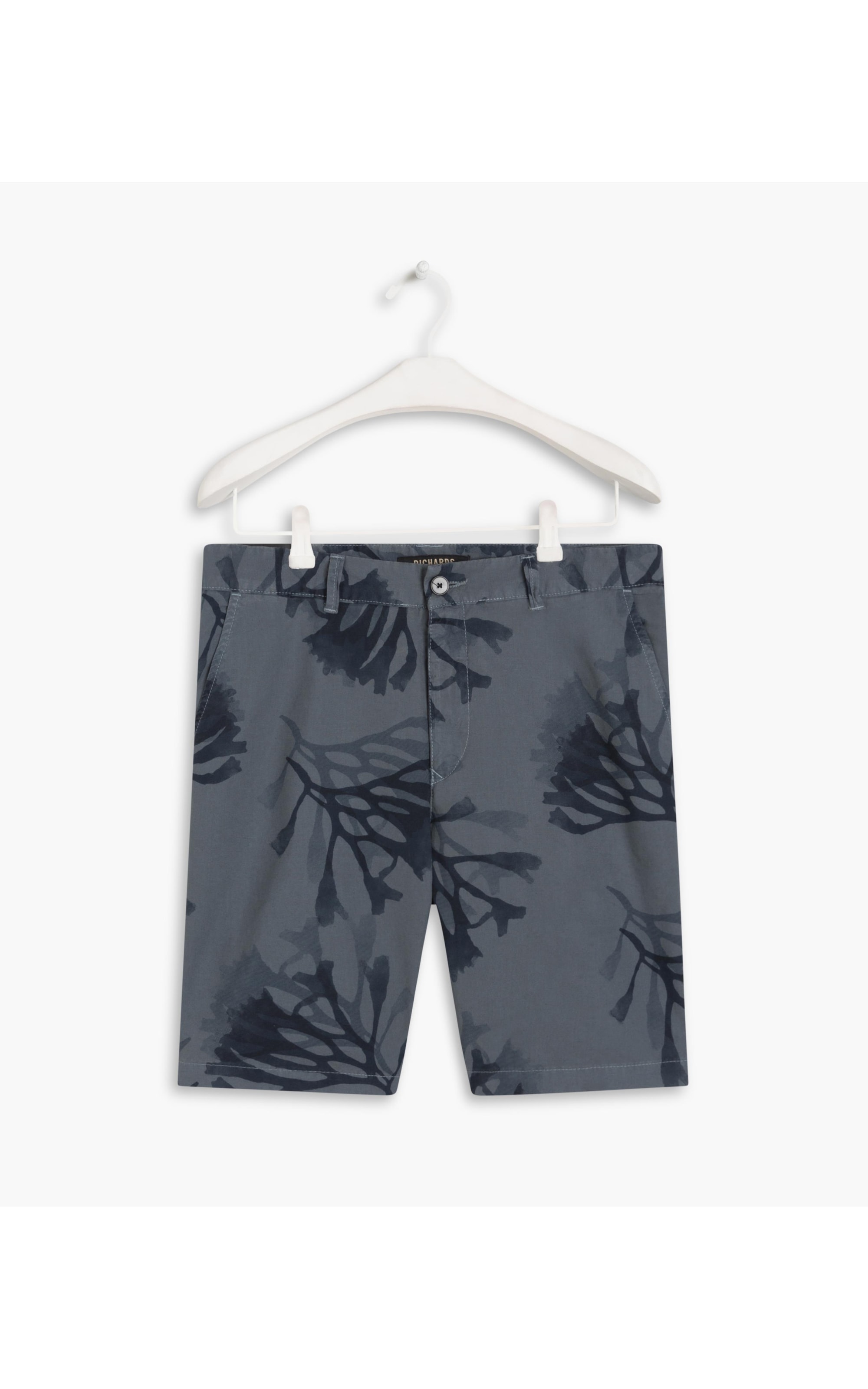 Bermuda Linho  Chino Corais Hortencia