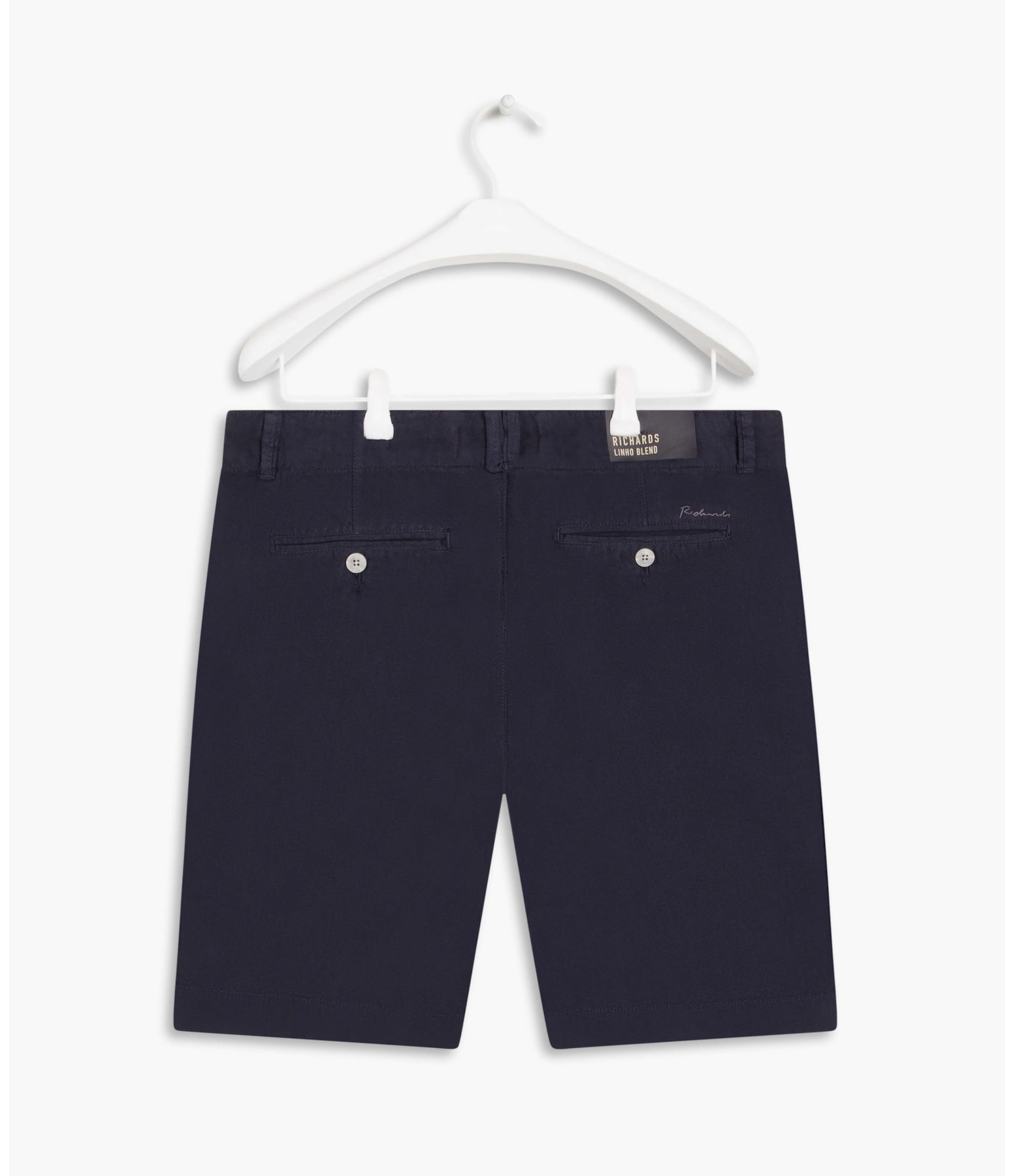 Bermuda Linho  Chino Dark Navy _ V22