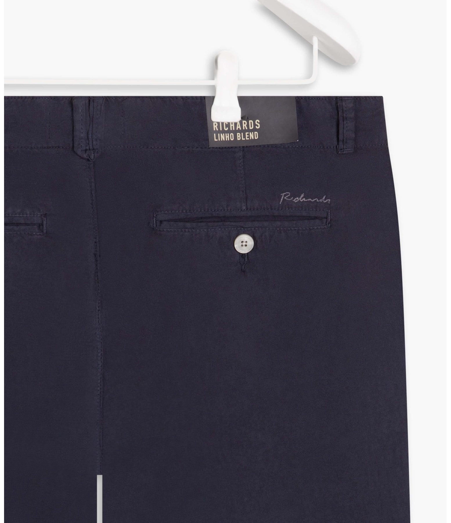 Bermuda Linho  Chino Dark Navy _ V22