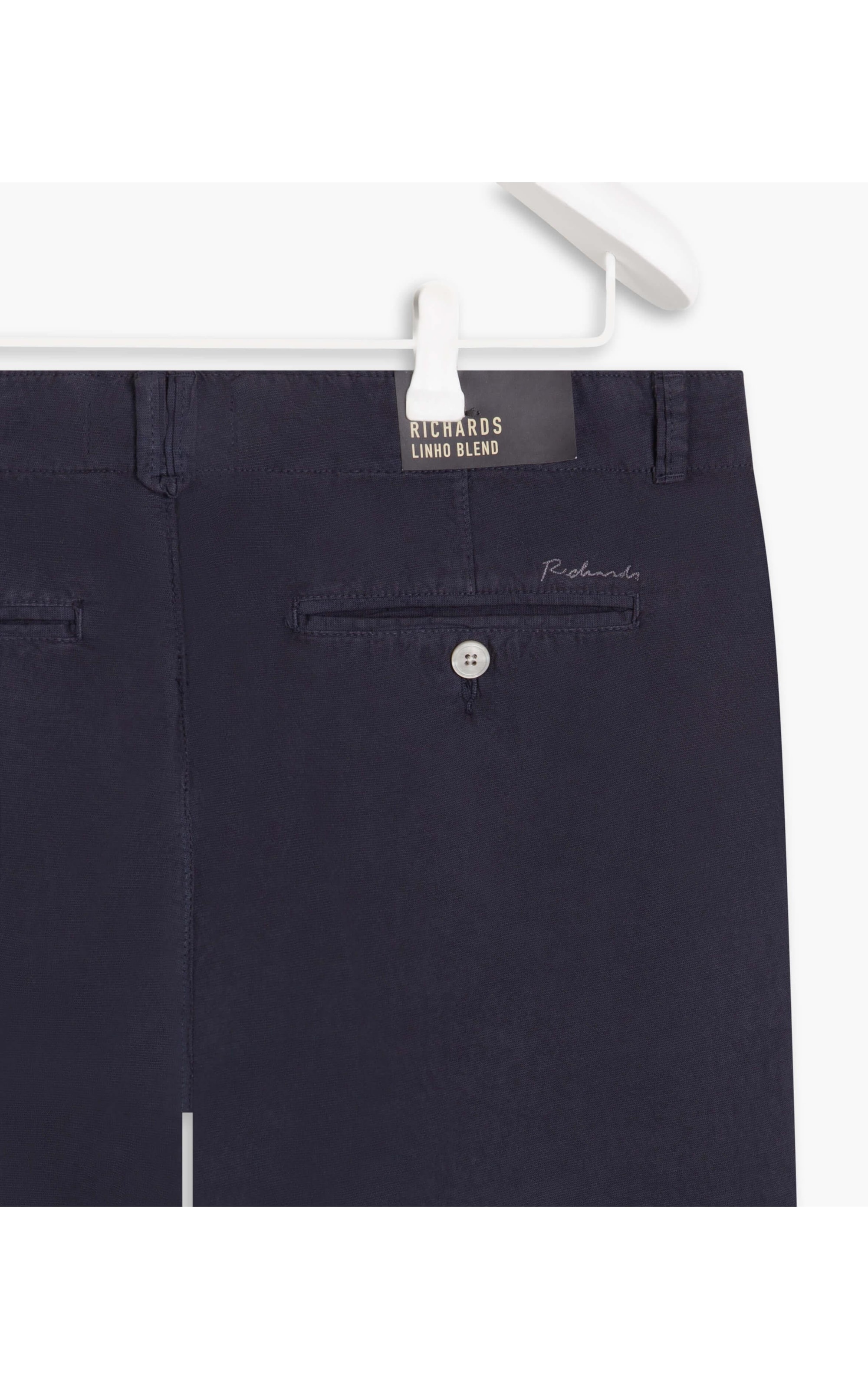 Bermuda Linho  Chino Dark Navy _ V22