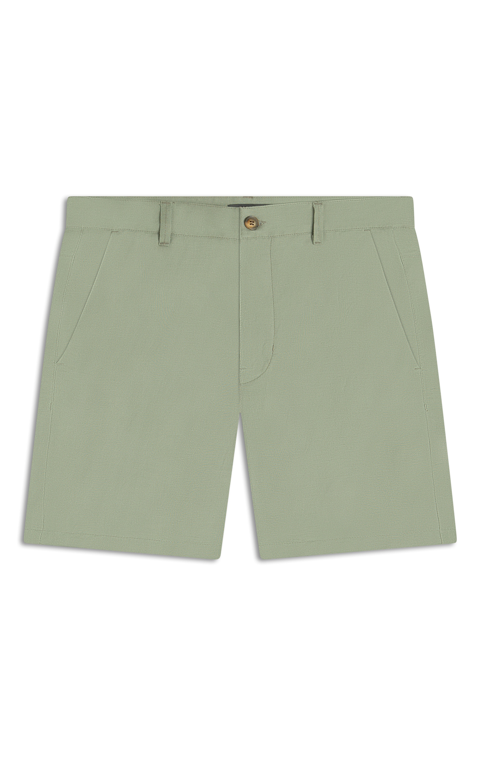 Bermuda Linho  Chino Hawaii Tolit Verde Militar