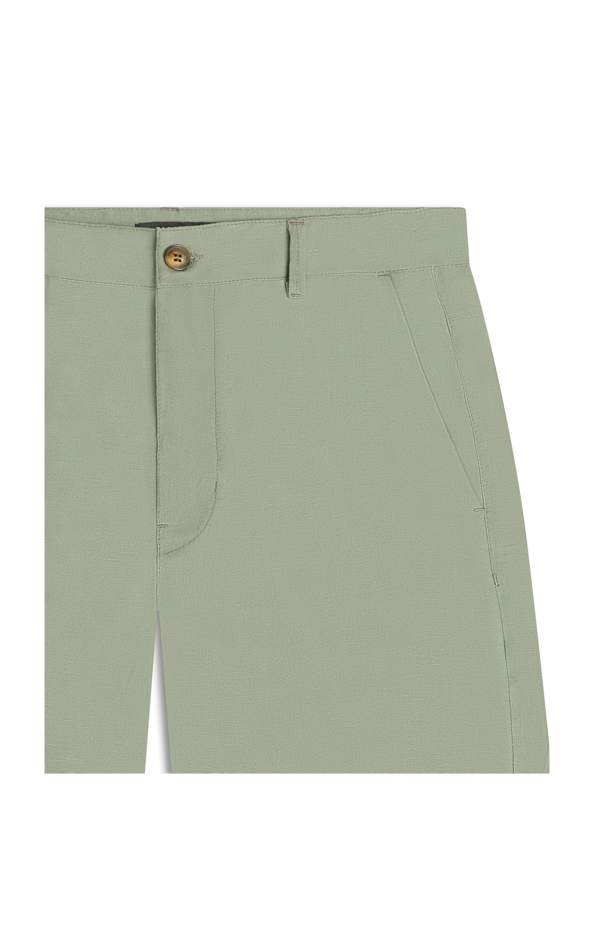 Bermuda Linho  Chino Hawaii Tolit Verde Militar