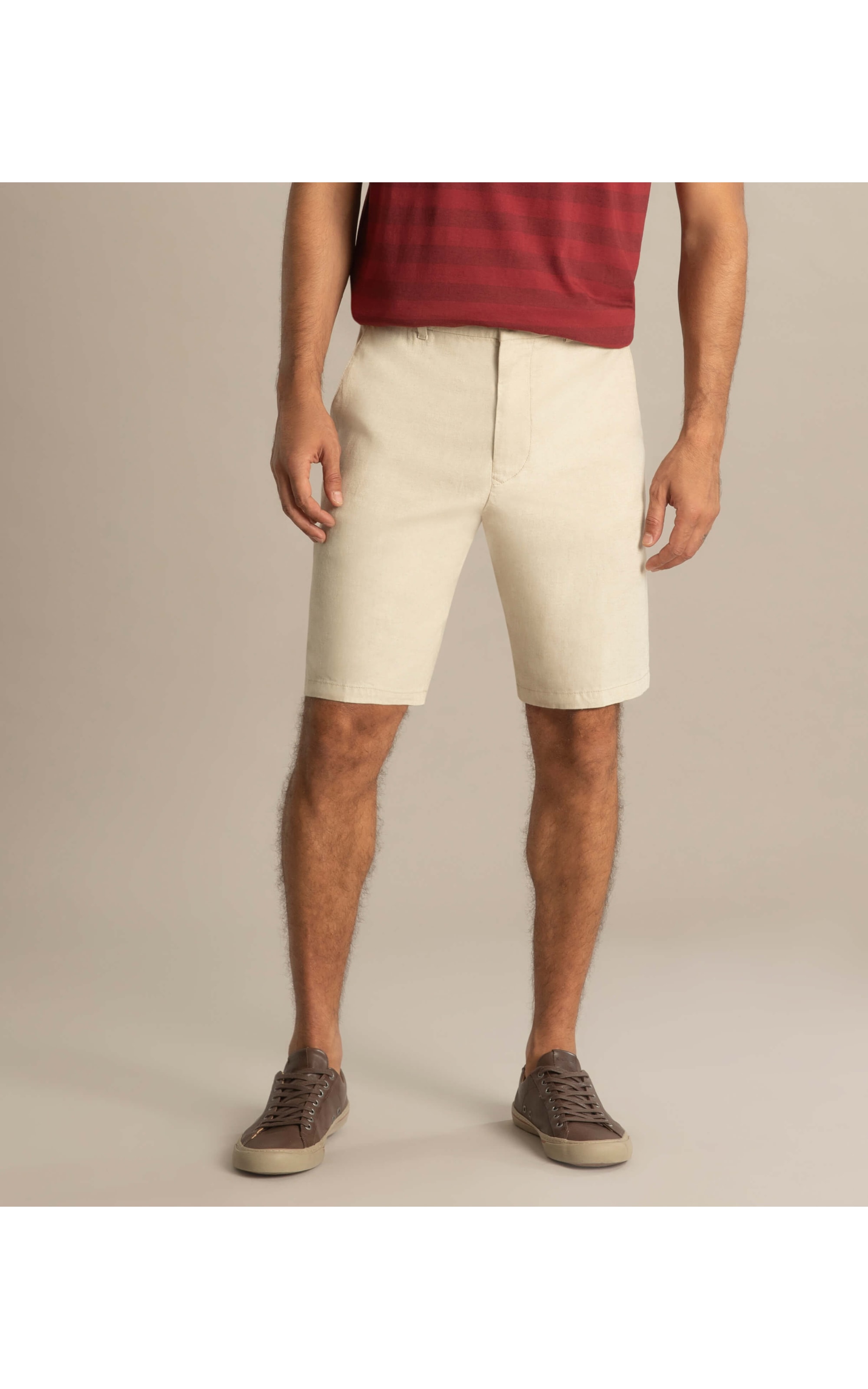 Bermuda Linho  Chino Lagatto Natural
