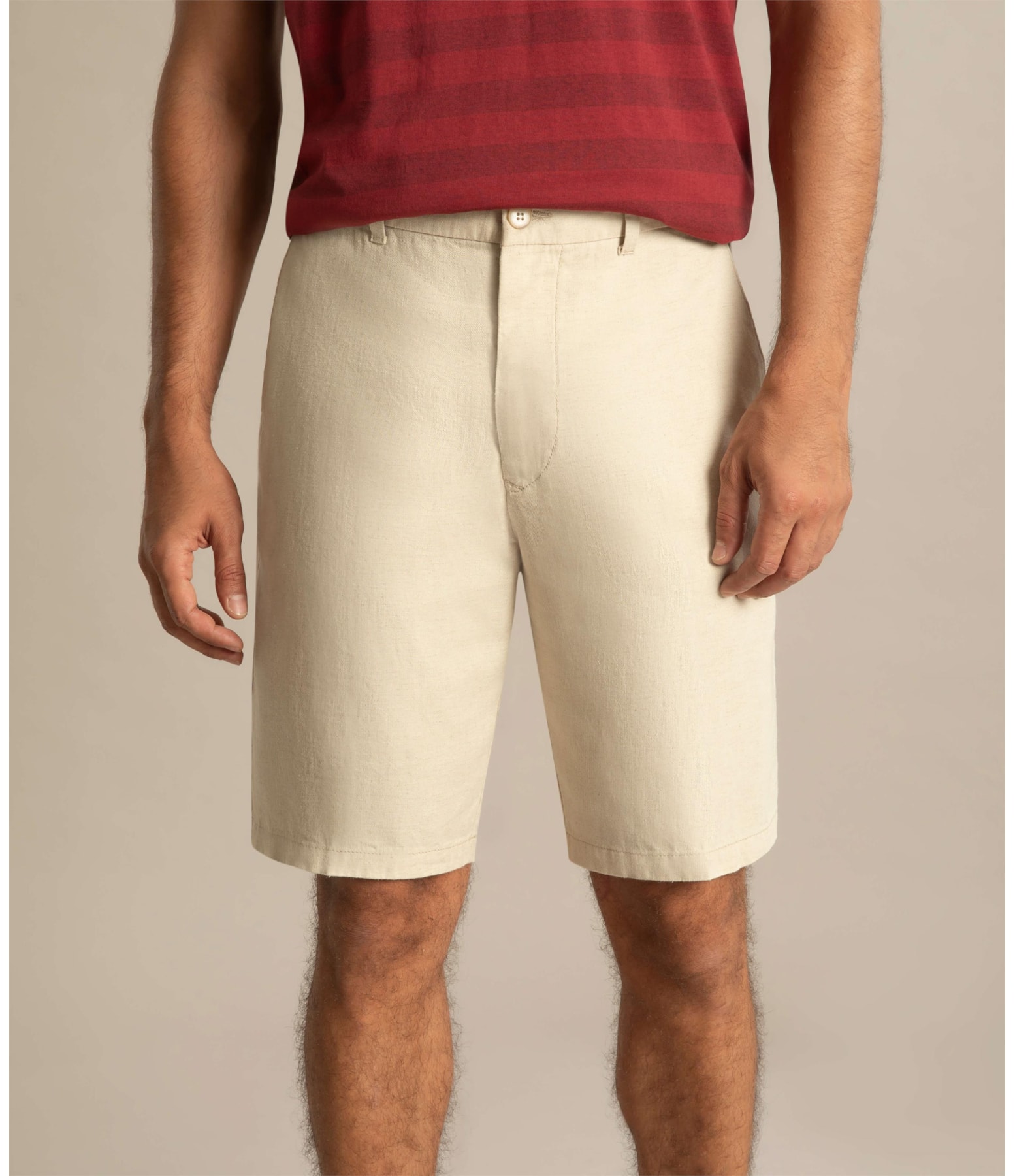 Bermuda Linho  Chino Lagatto Natural