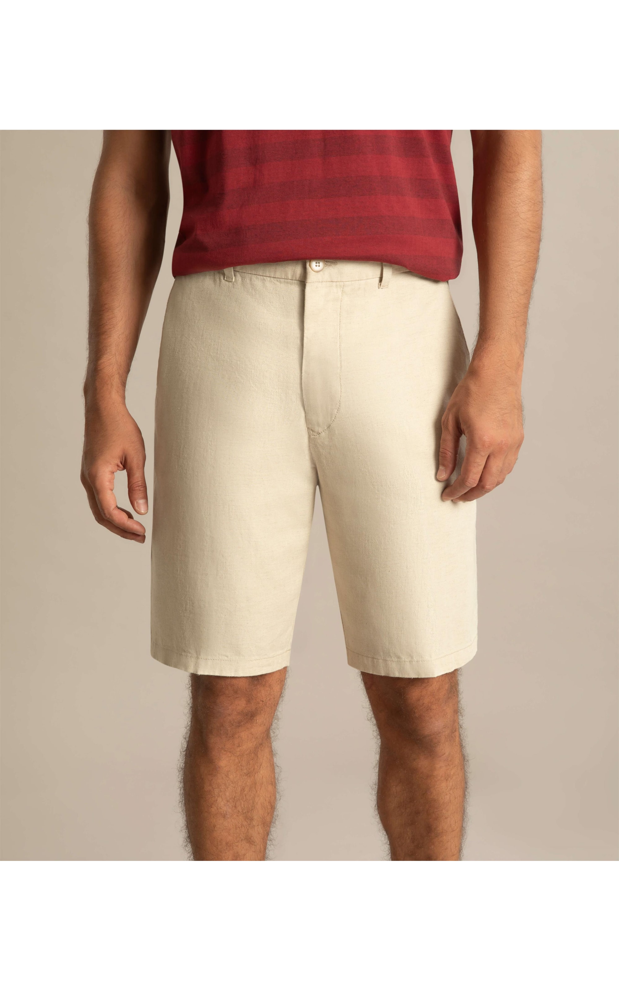 Bermuda Linho  Chino Lagatto Natural