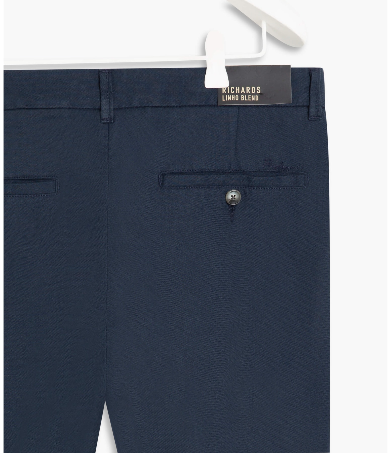 Bermuda Linho  Chino Linsar Purple Blue