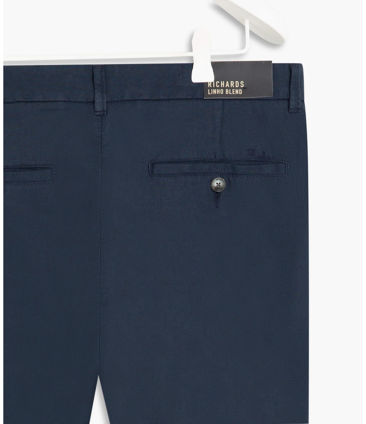 Bermuda Linho  Chino Linsar Purple Blue