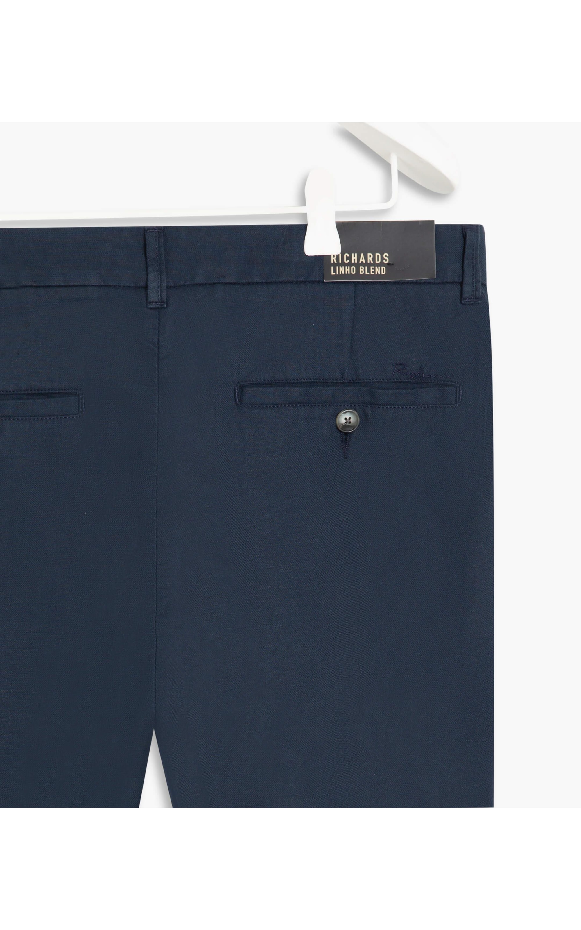 Bermuda Linho  Chino Linsar Purple Blue