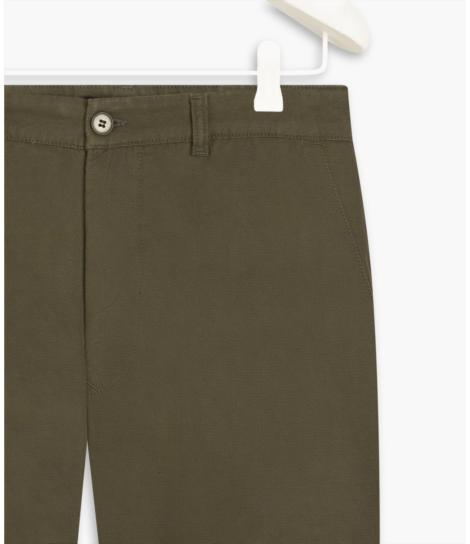 Bermuda Linho  Chino Linsar Tabaco