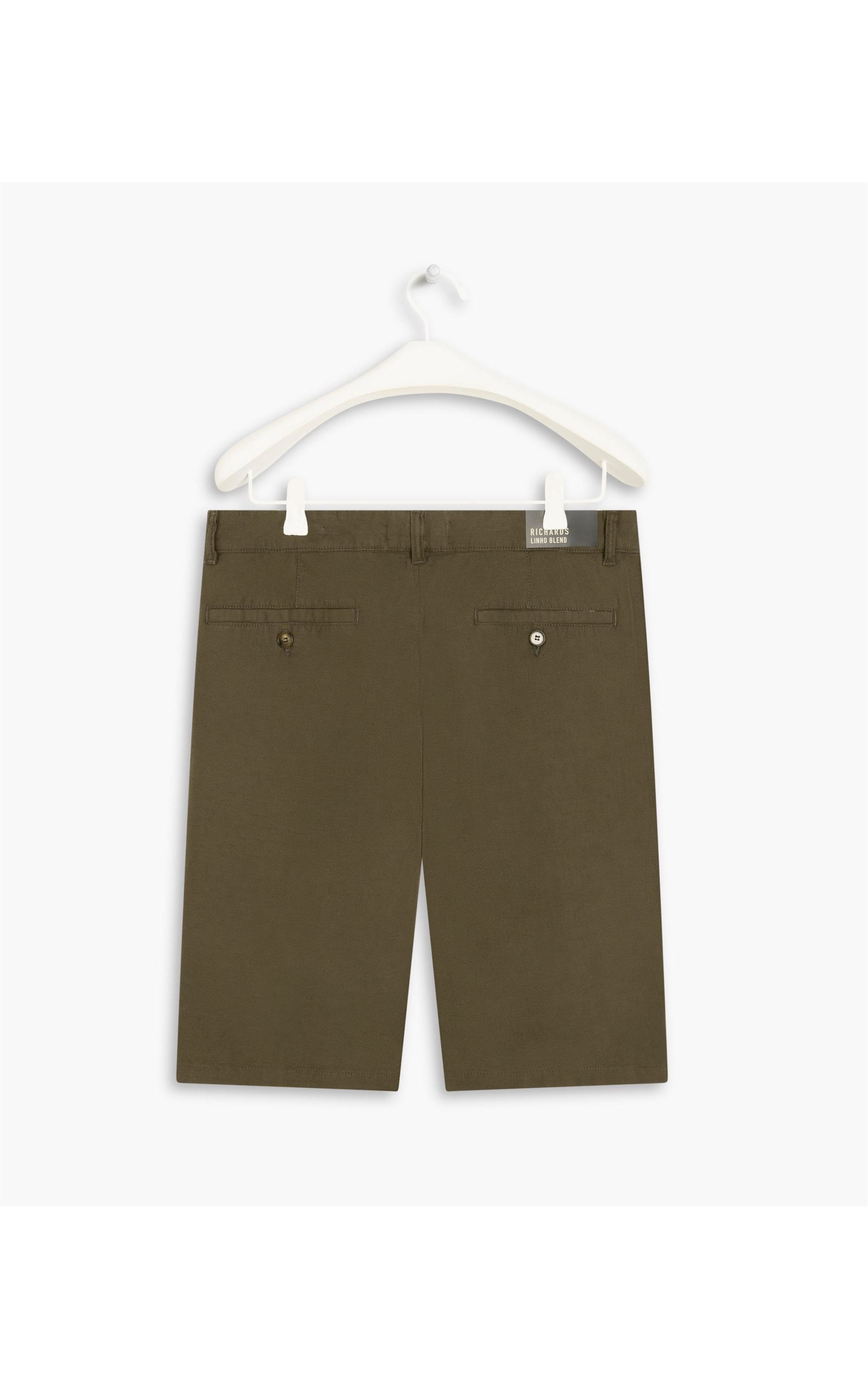 Bermuda Linho  Chino Linsar Tabaco