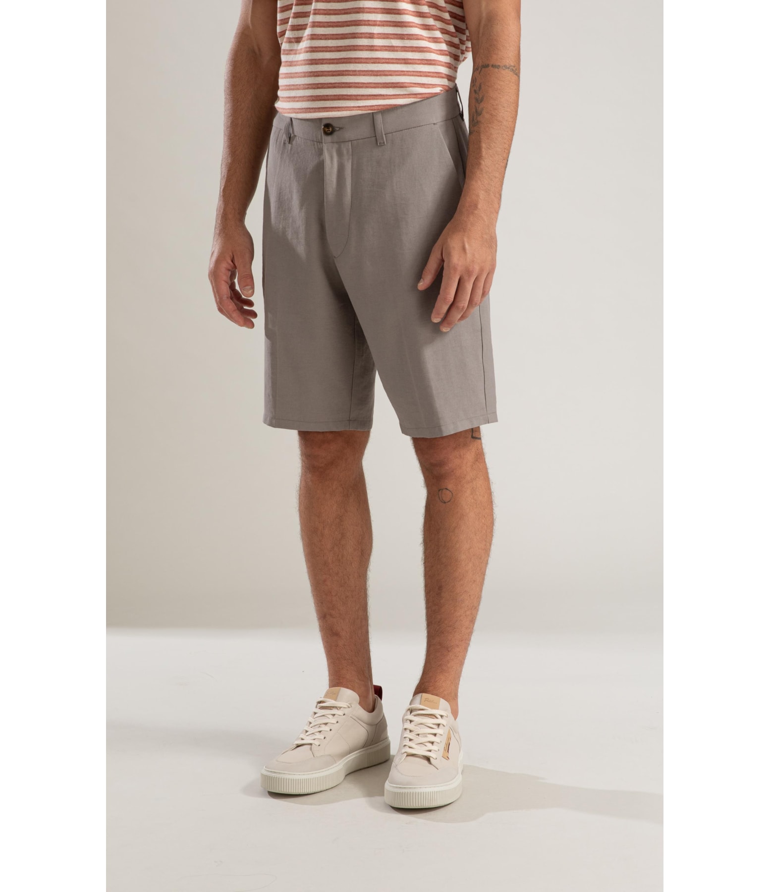 Bermuda Linho  Chino Marant Prata