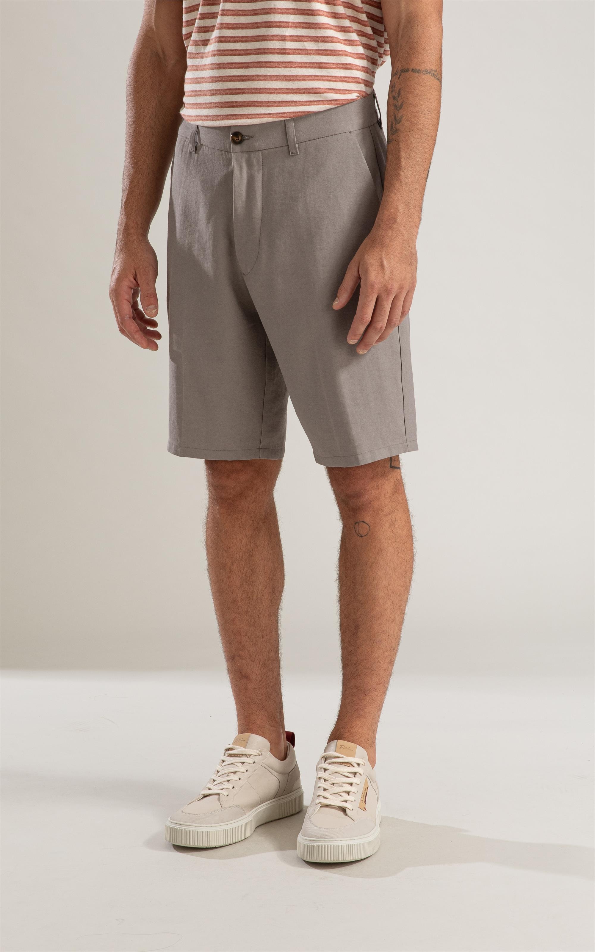 Bermuda Linho  Chino Marant Prata
