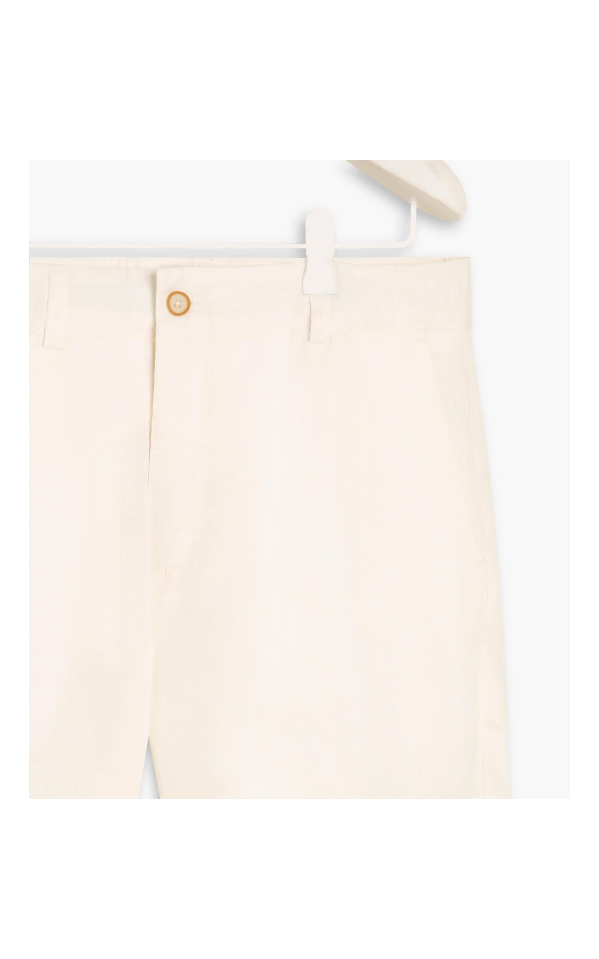 Bermuda Linho  Chino Marseille Off White