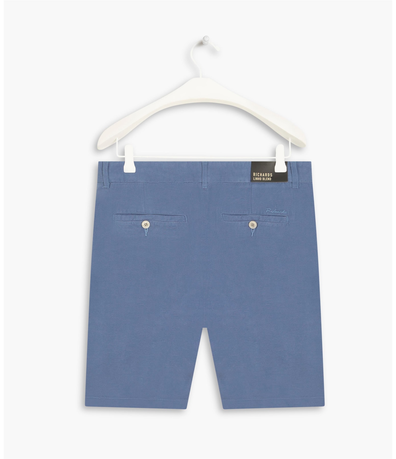 Bermuda Linho  Chino Tolit Azul Claro