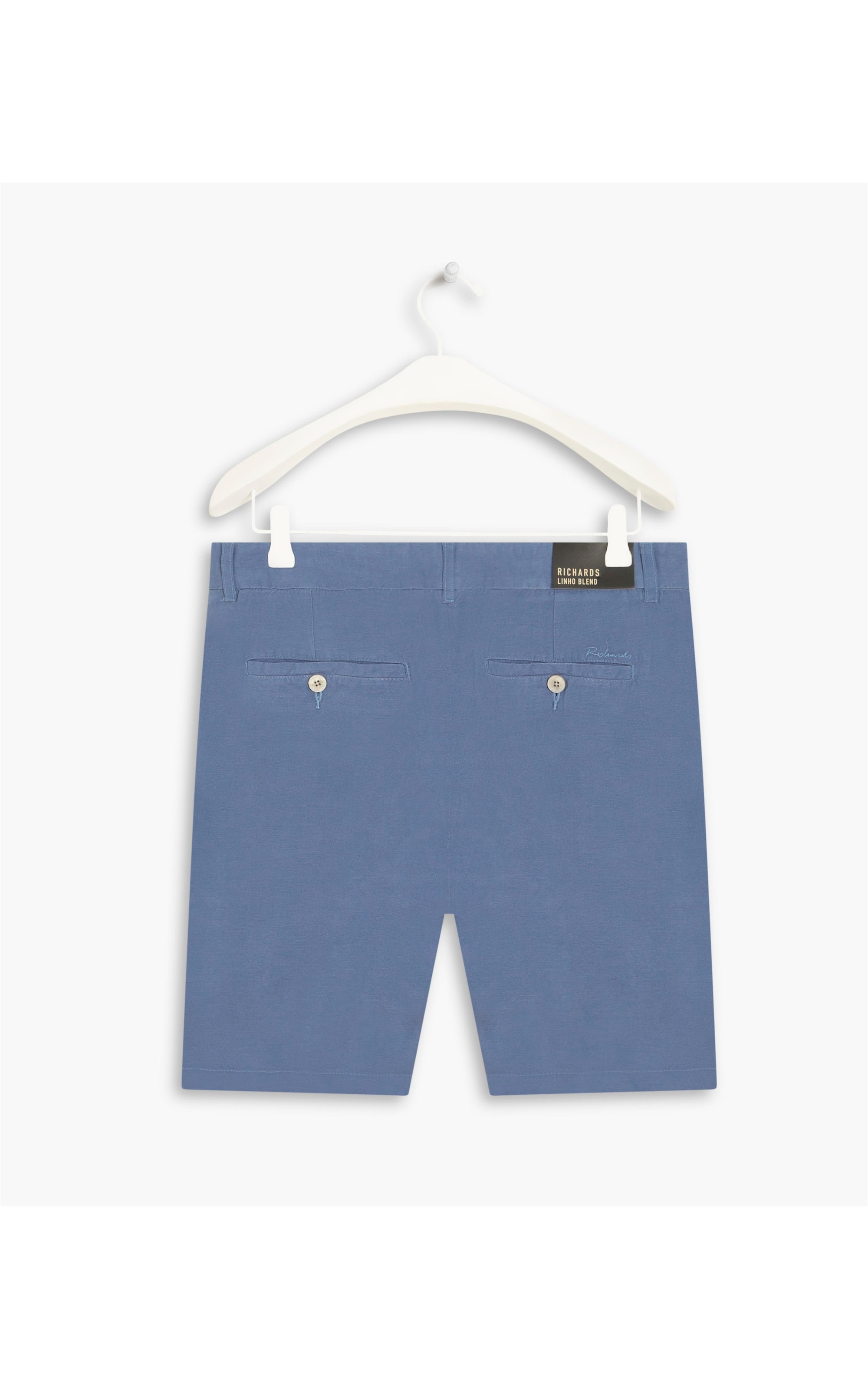 Bermuda Linho  Chino Tolit Azul Claro