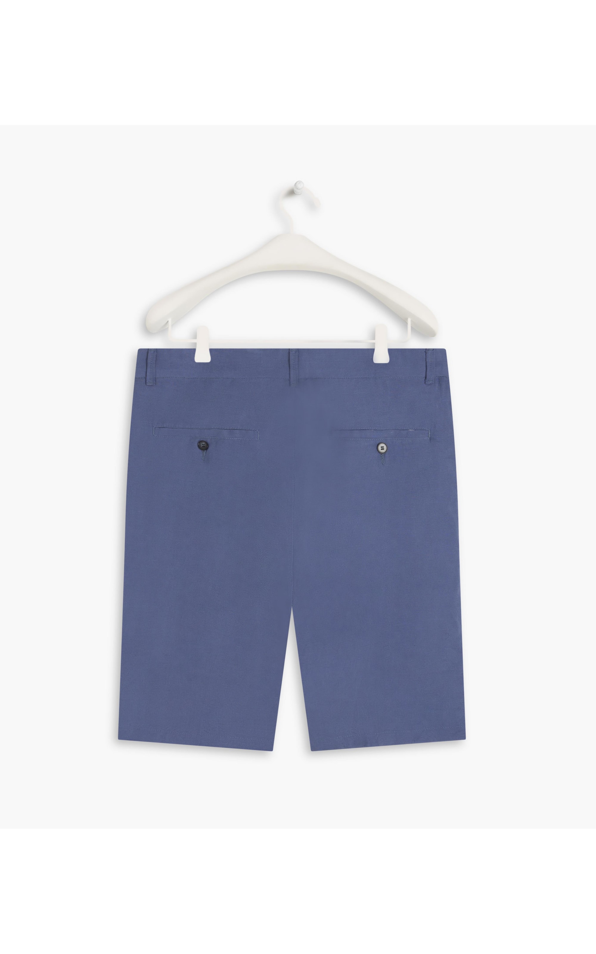 Bermuda Linho  Chino Tolit Azul Seco