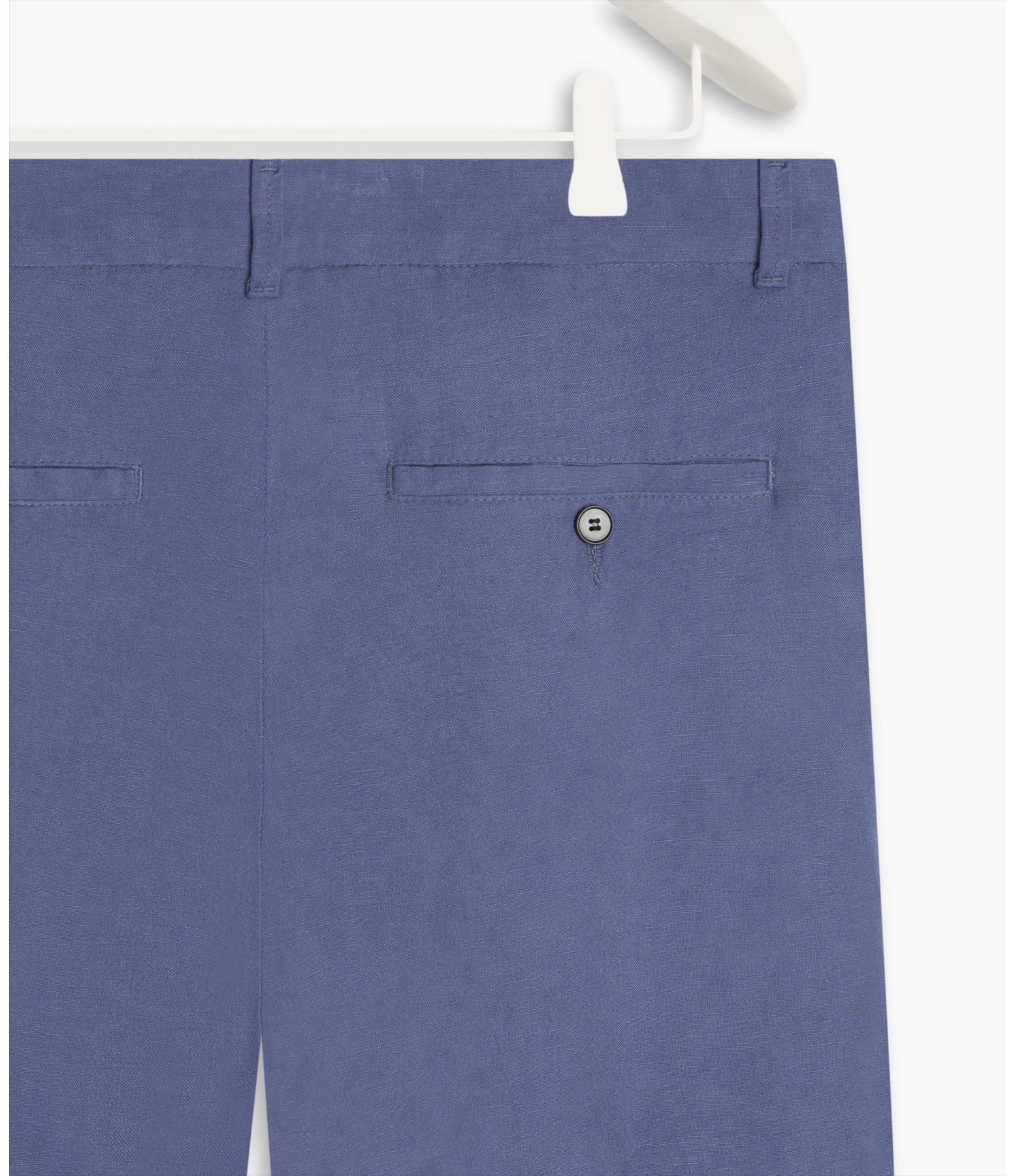 Bermuda Linho  Chino Tolit Azul Seco