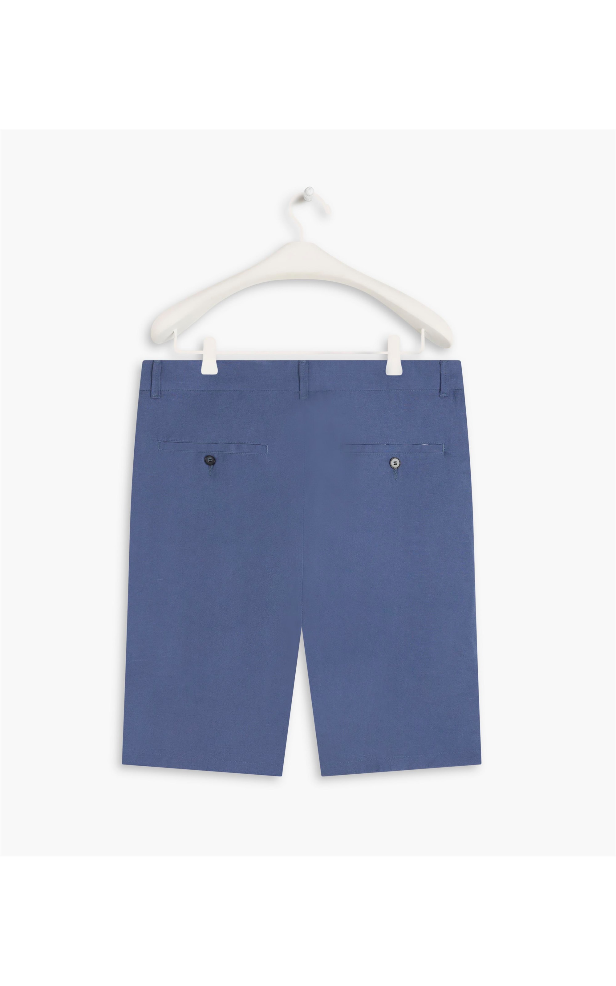 Bermuda Linho  Chino Tolit Azul Seco