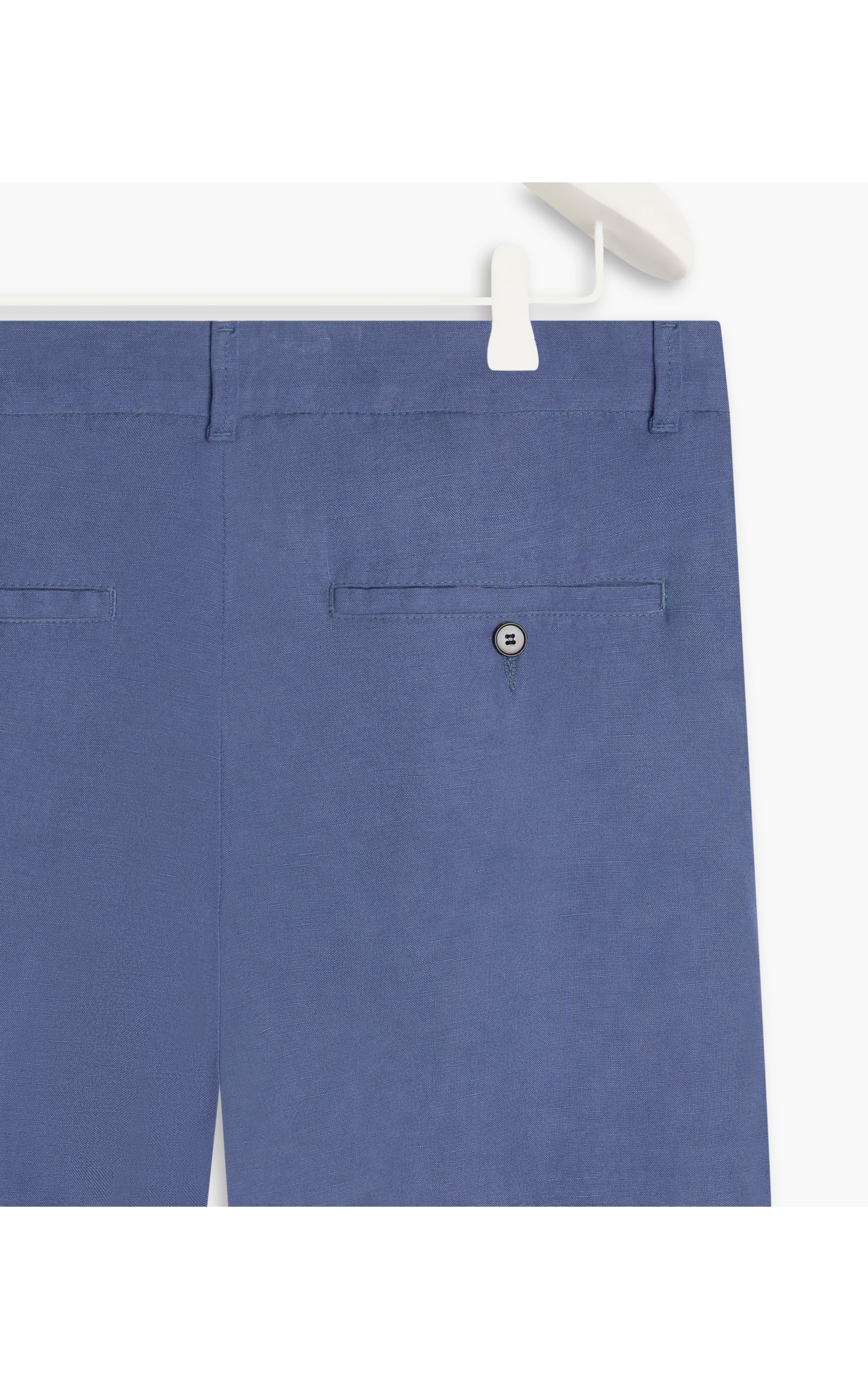 Bermuda Linho  Chino Tolit Azul Seco
