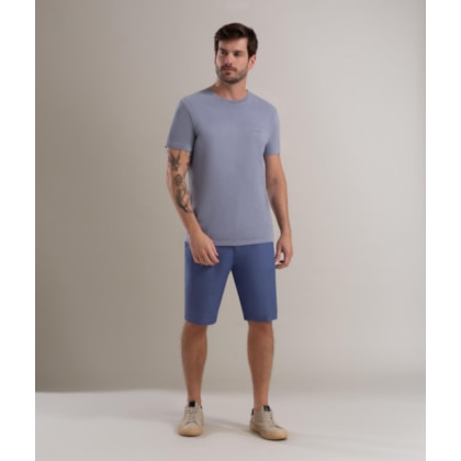 Bermuda Linho  Chino Tolit Azul Seco