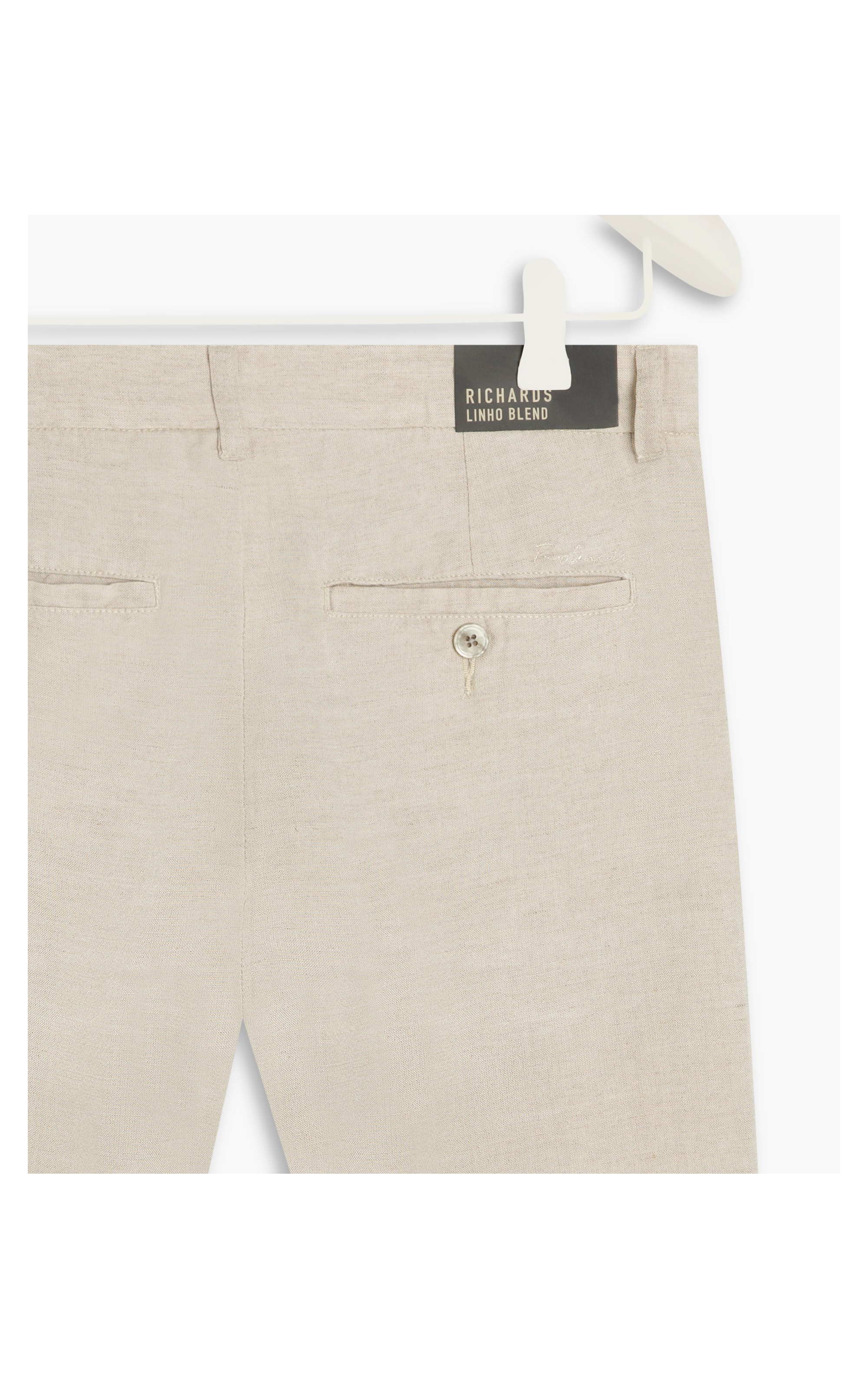 Bermuda Linho  Chino Tolit Natural