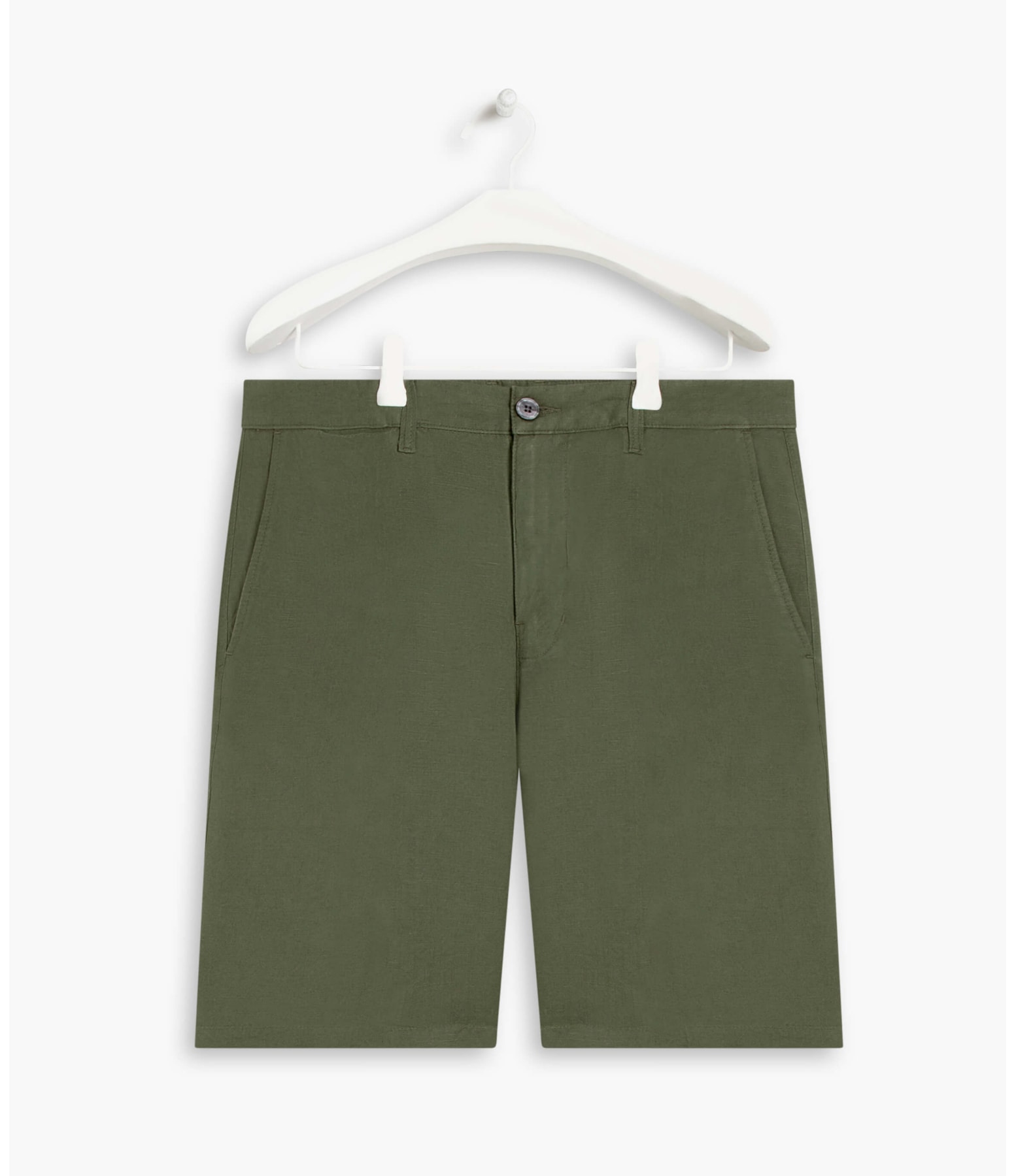Bermuda Linho  Chino Tolit Verde Escuro