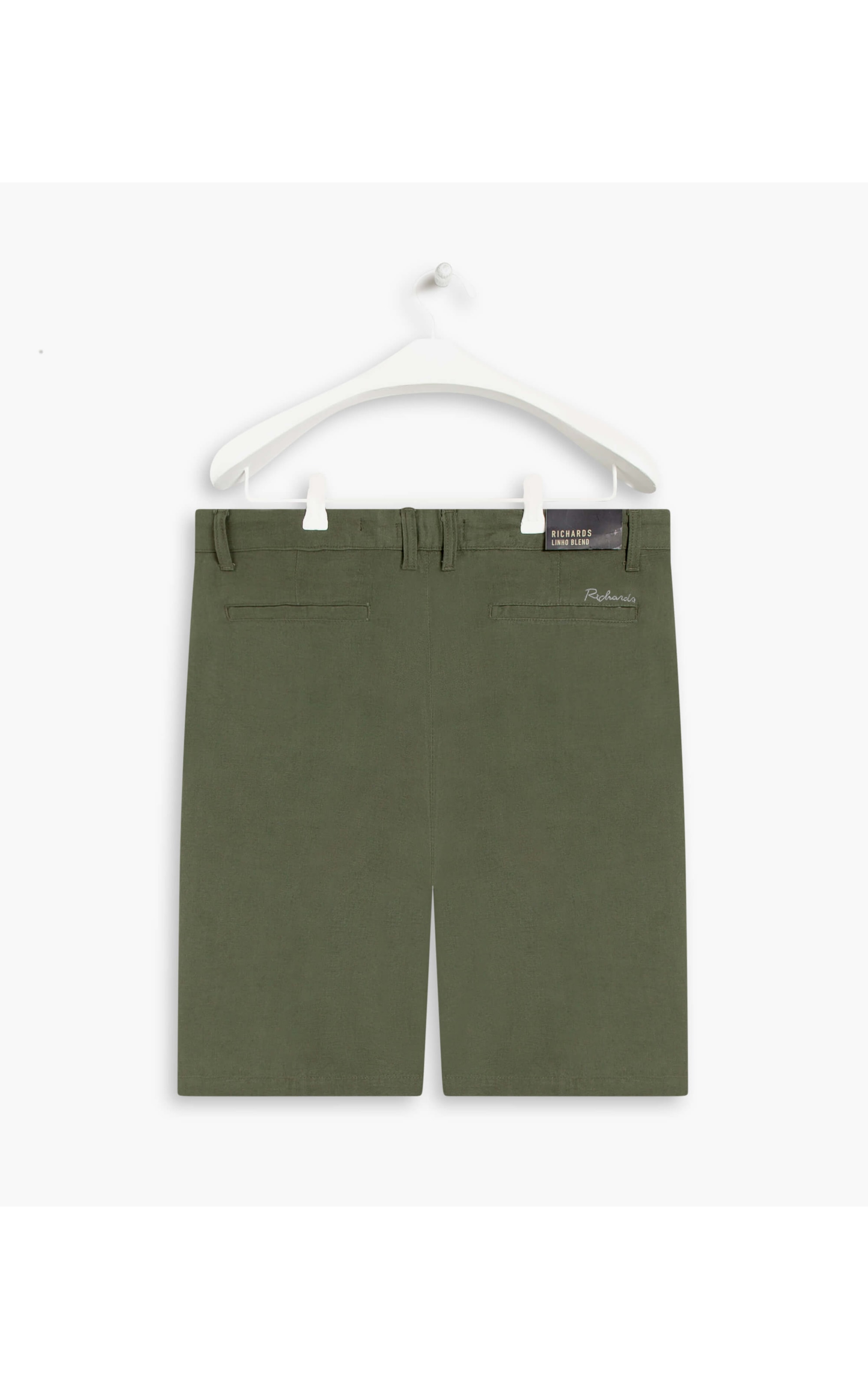 Bermuda Linho  Chino Tolit Verde Escuro