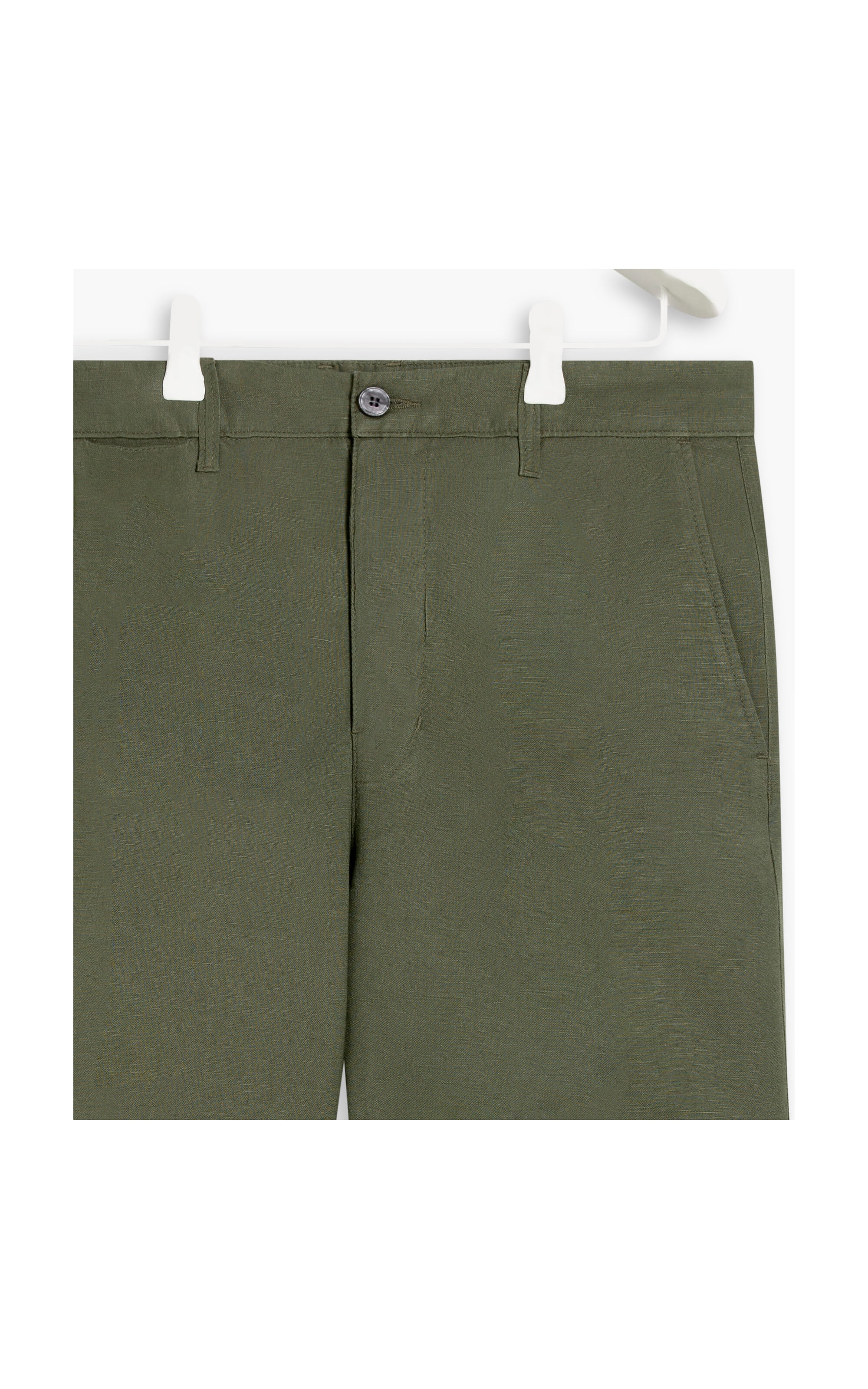 Bermuda Linho  Chino Tolit Verde Escuro