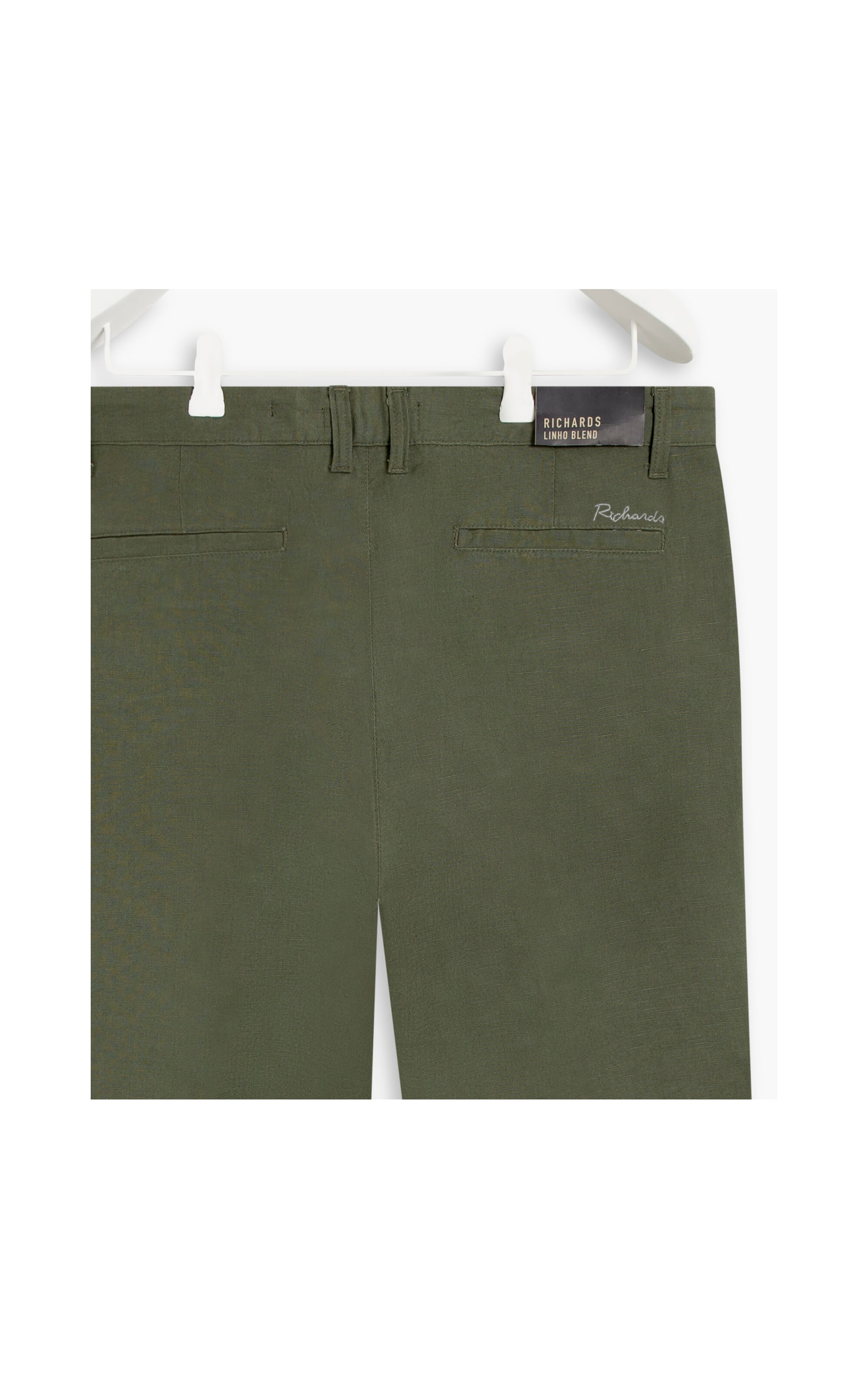 Bermuda Linho  Chino Tolit Verde Escuro