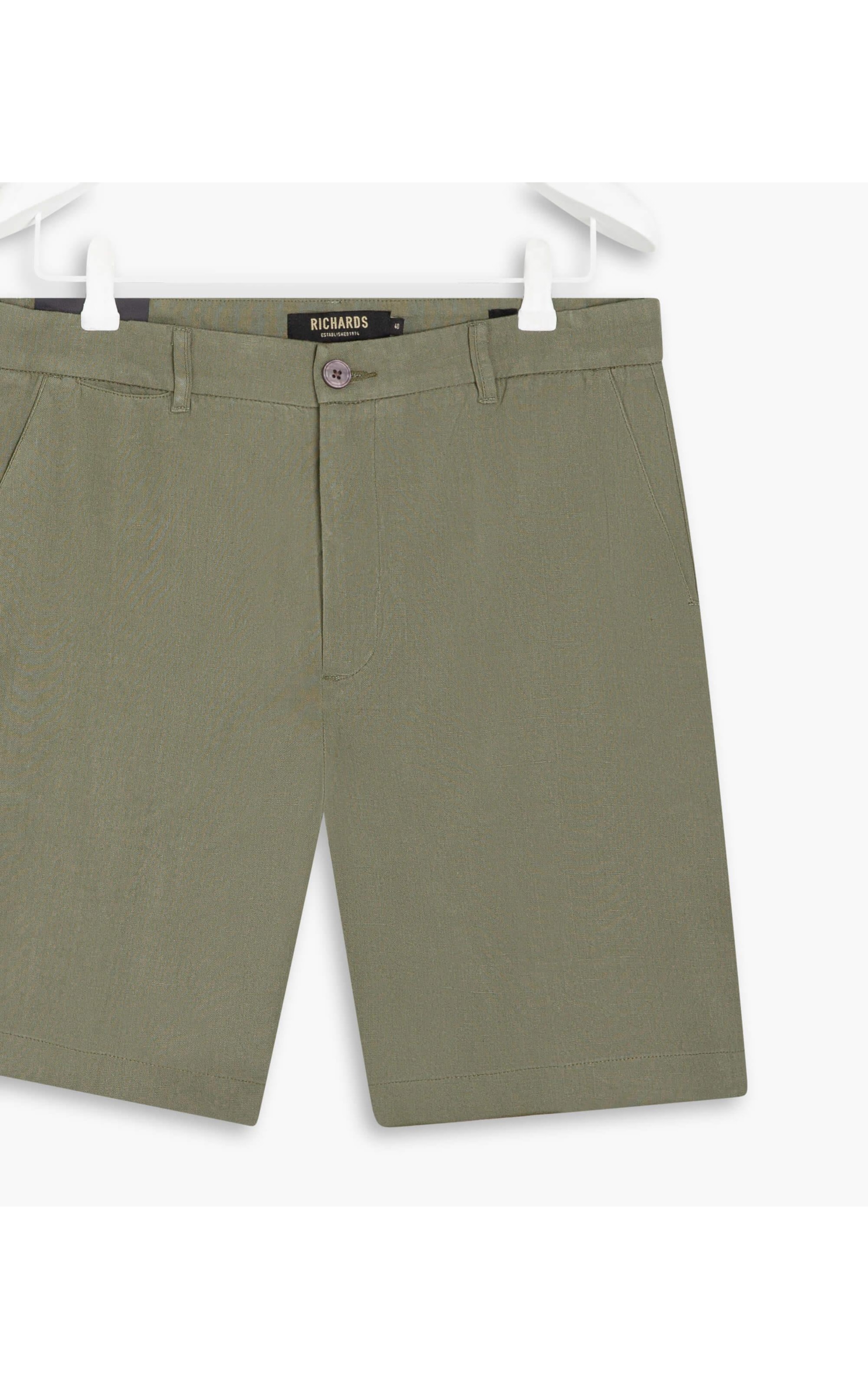Bermuda Linho  Chino Tolit Verde Militar