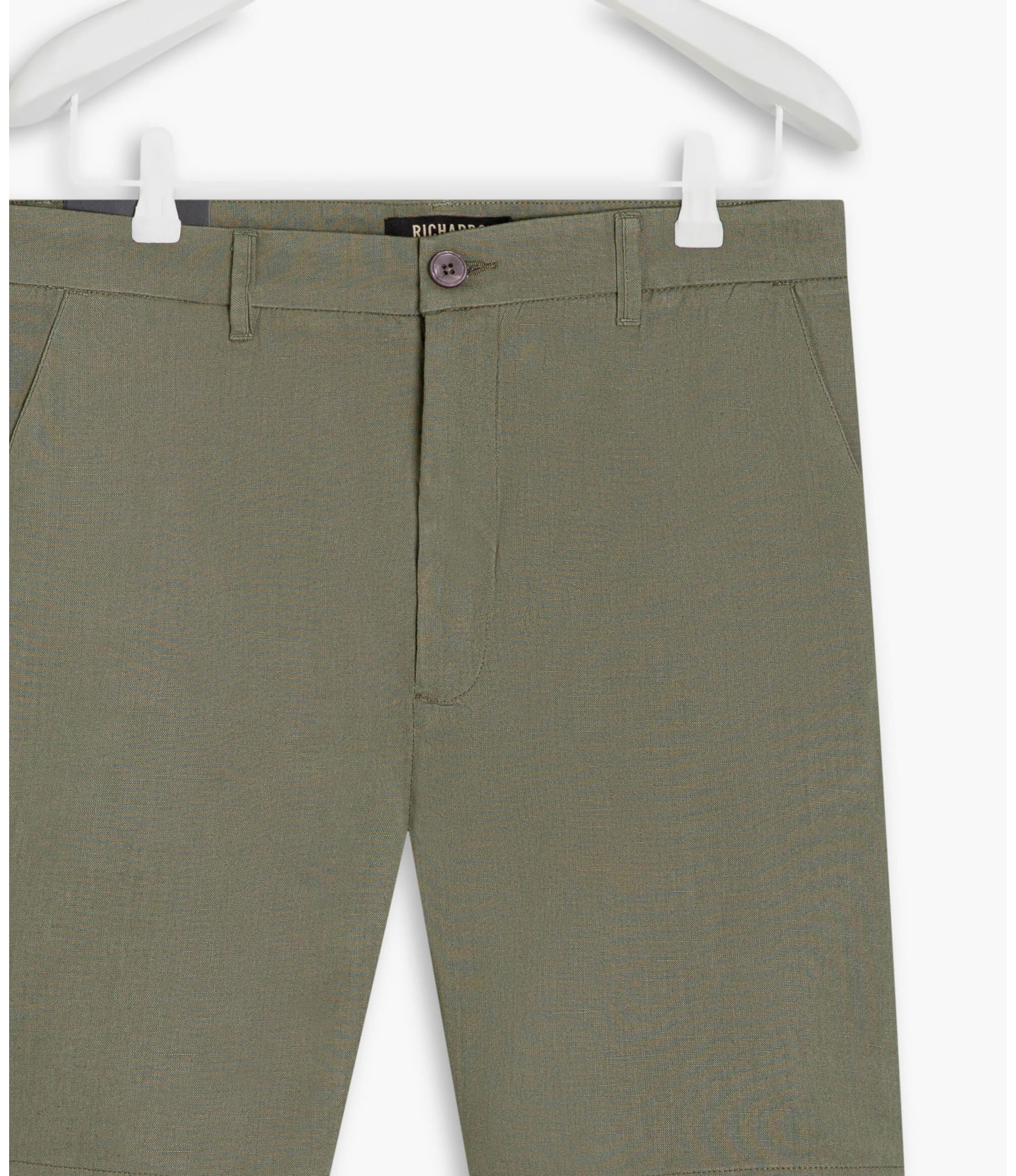 Bermuda Linho  Chino Tolit Verde Militar