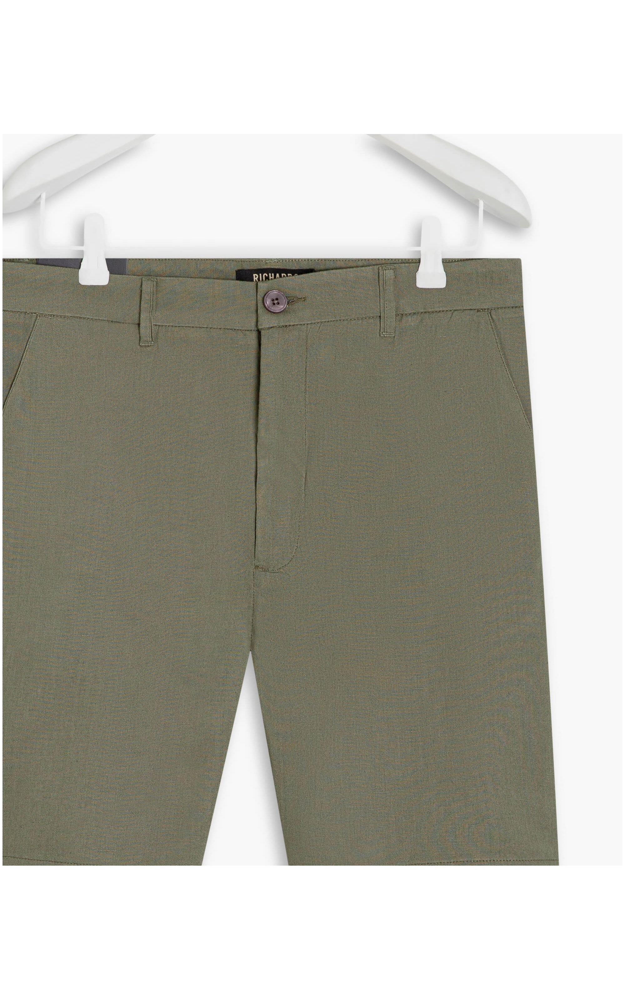 Bermuda Linho  Chino Tolit Verde Militar