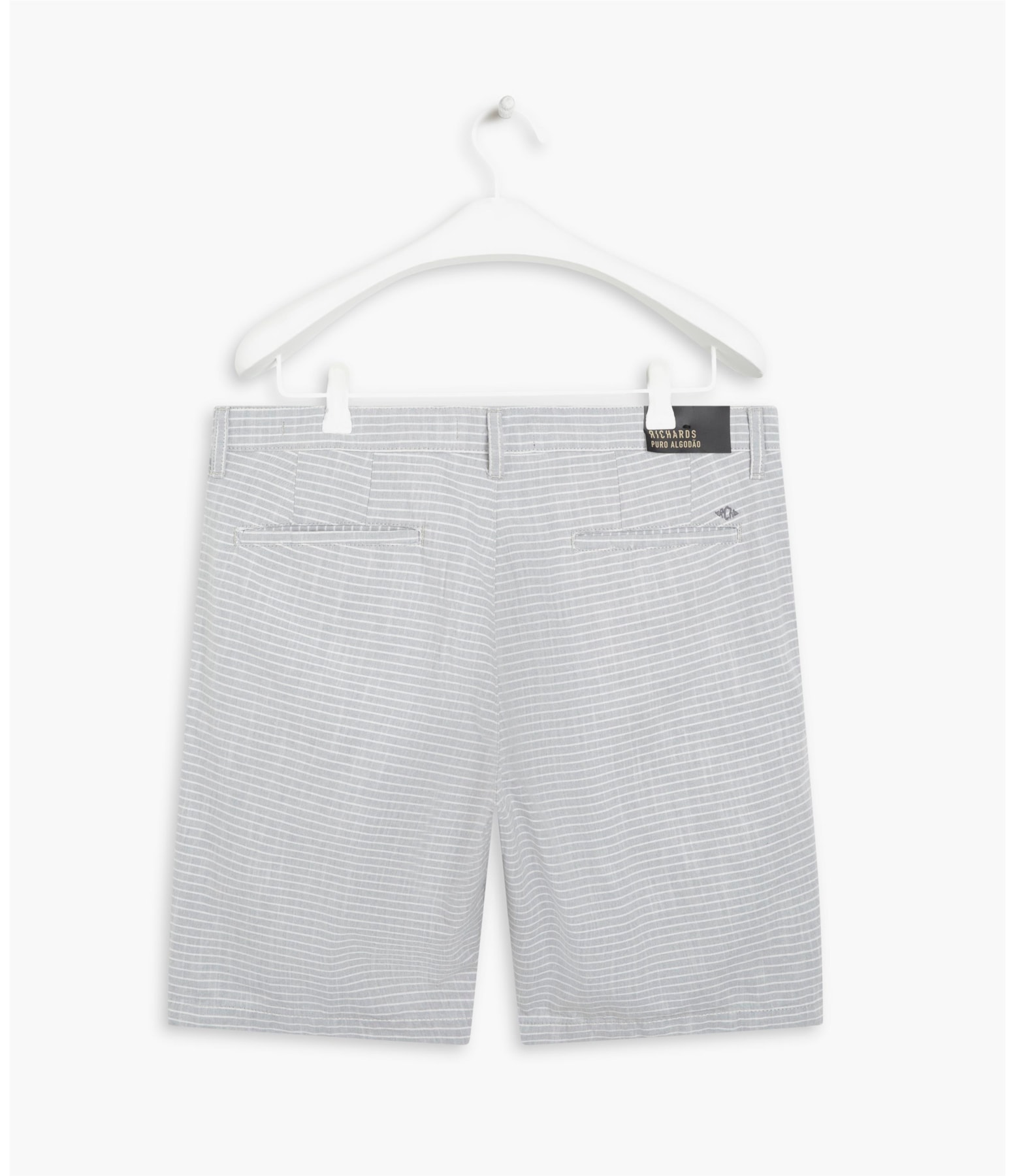 Bermuda Linho  Cotton Flamê Gelo