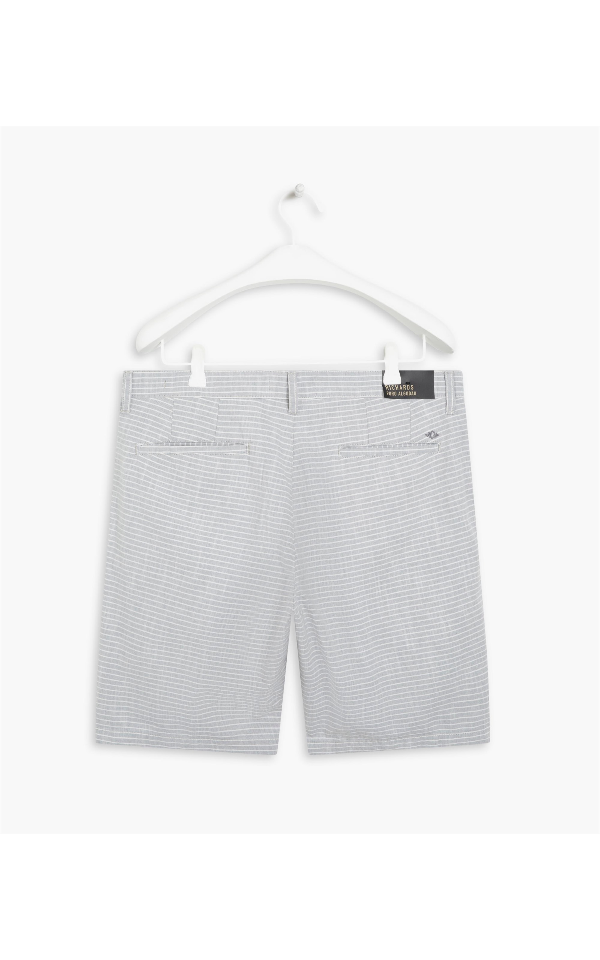 Bermuda Linho  Cotton Flamê Gelo