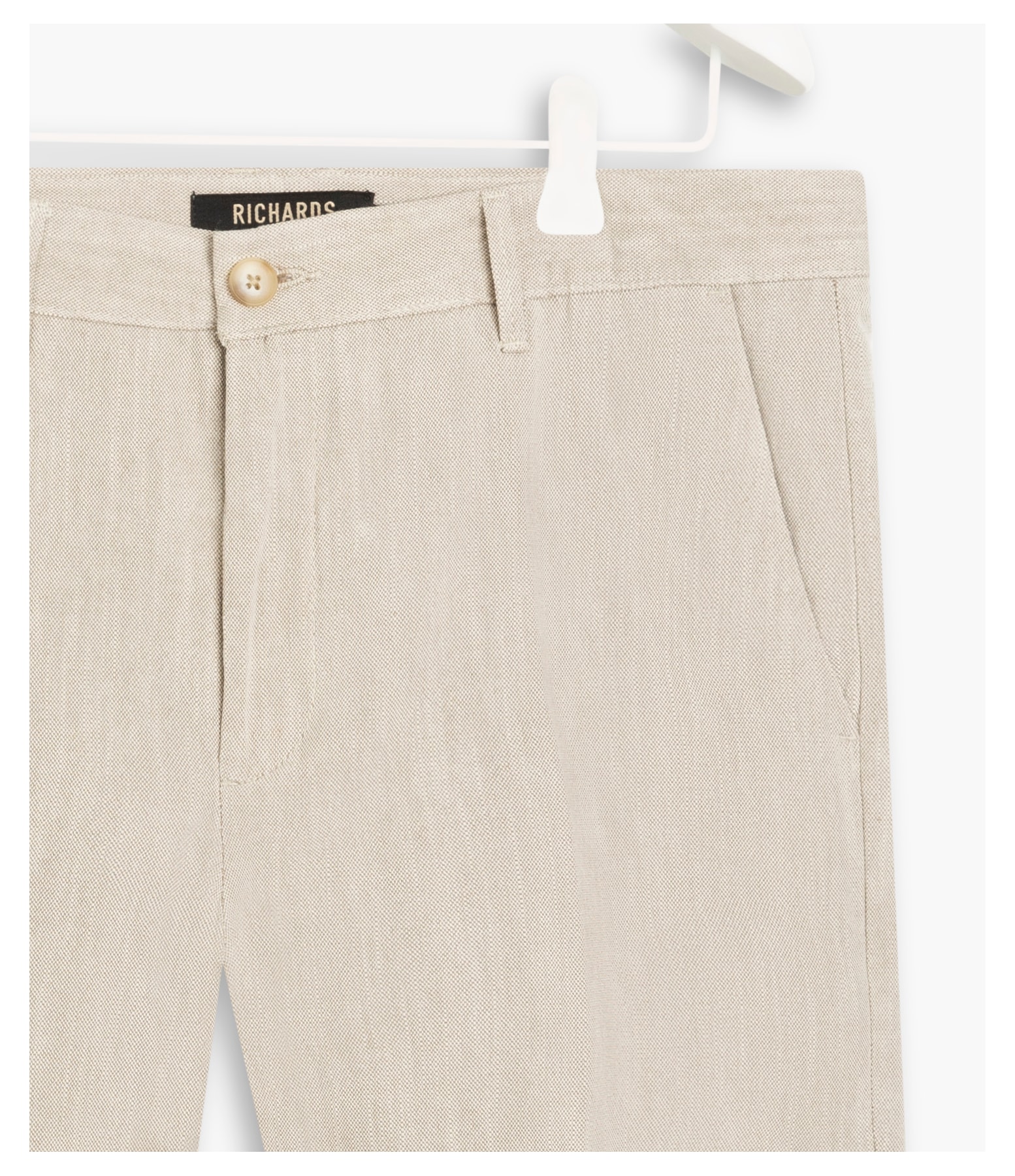 Bermuda Linho  Cotton Rustico Areia