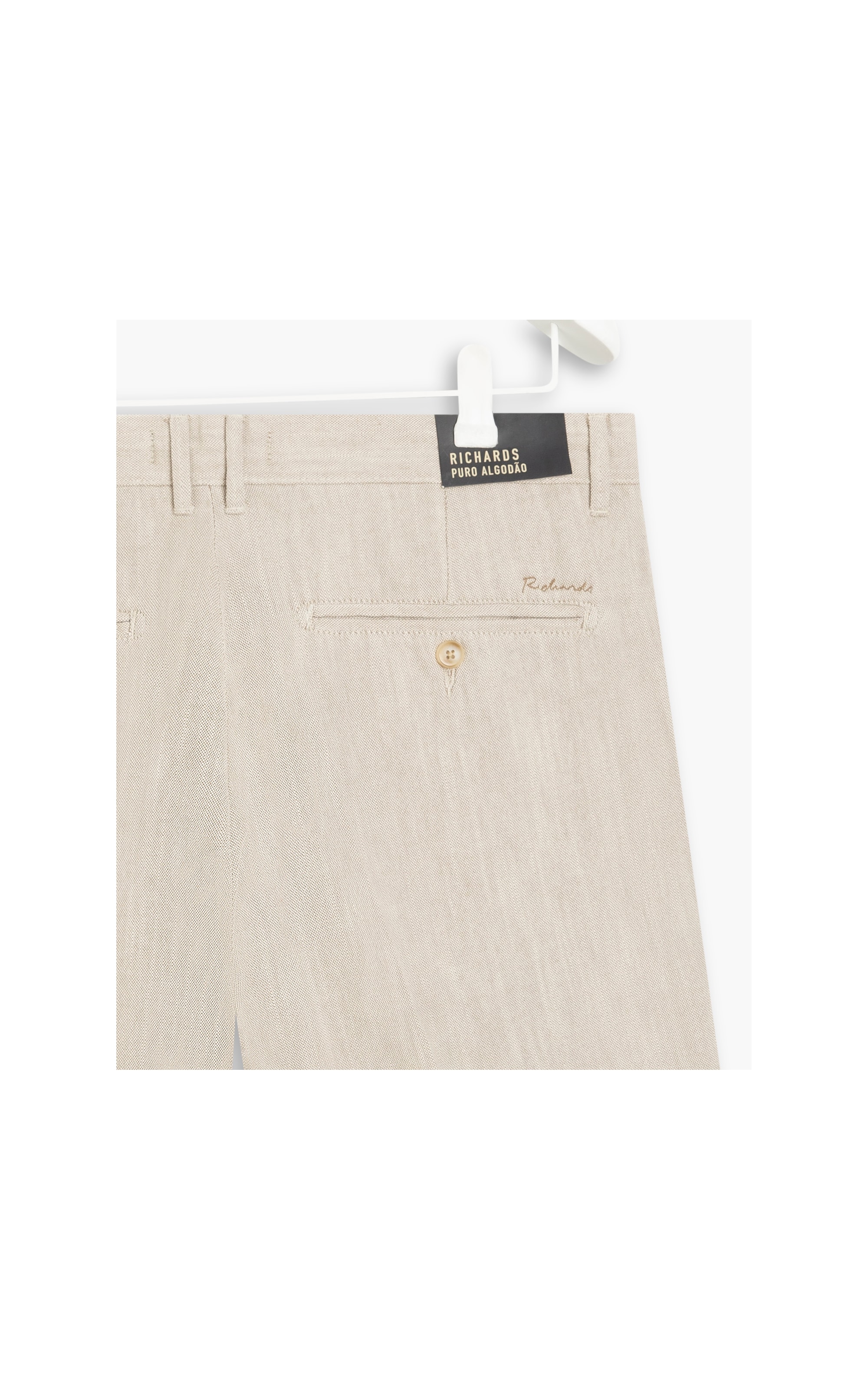Bermuda Linho  Cotton Rustico Areia