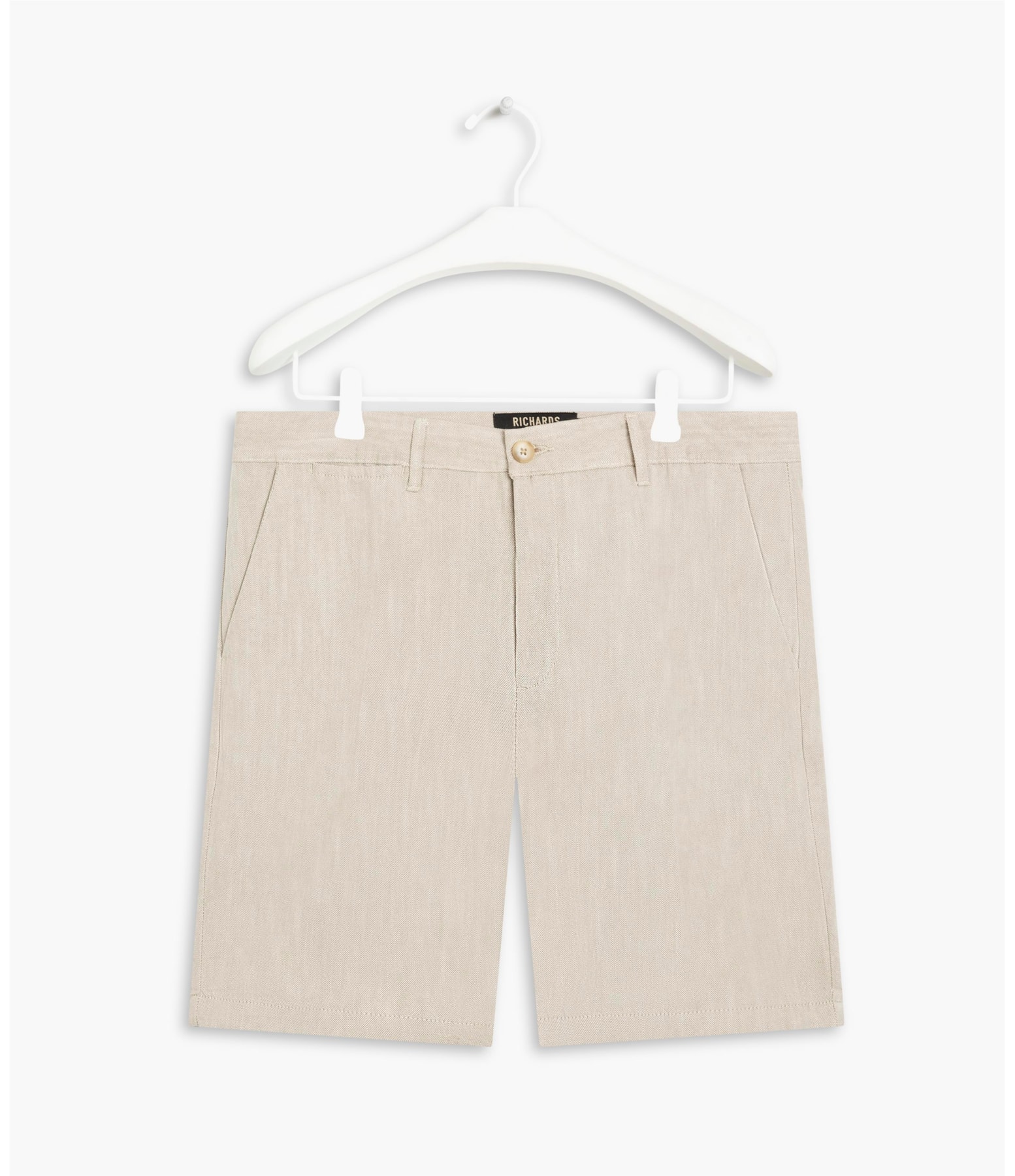 Bermuda Linho  Cotton Rustico Areia