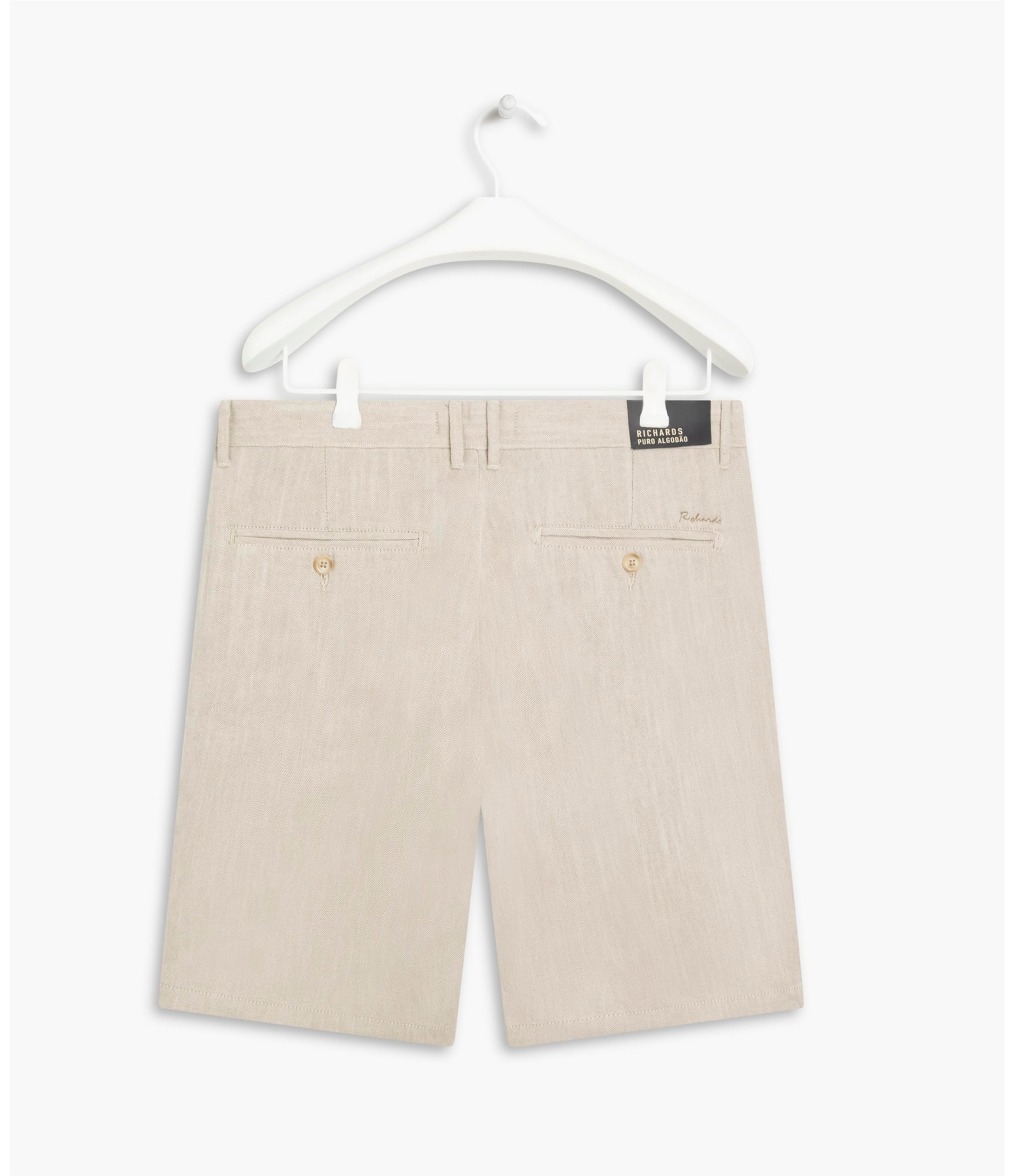 Bermuda Linho  Cotton Rustico Areia