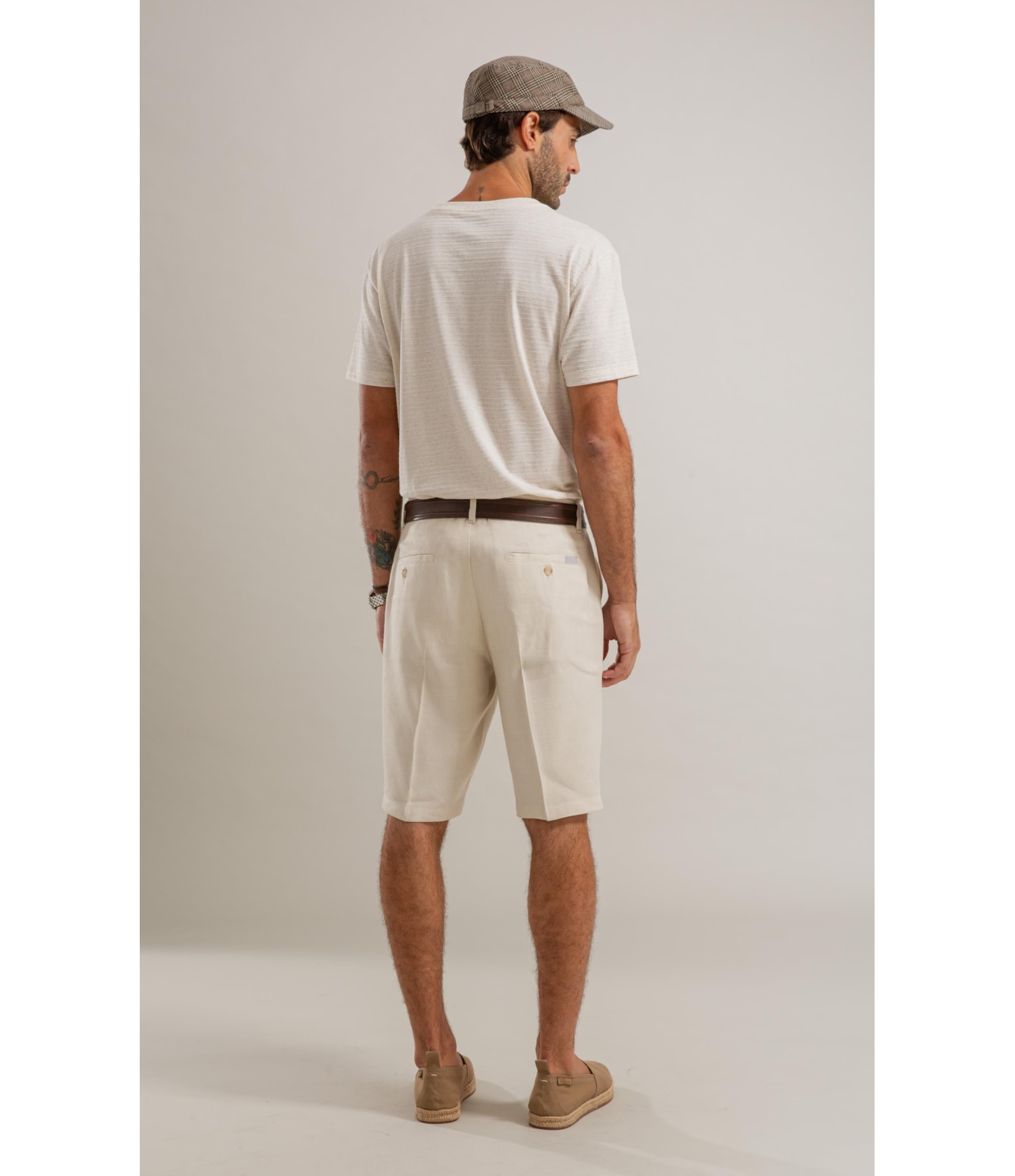 Bermuda Linho  Dahlia Long Natural