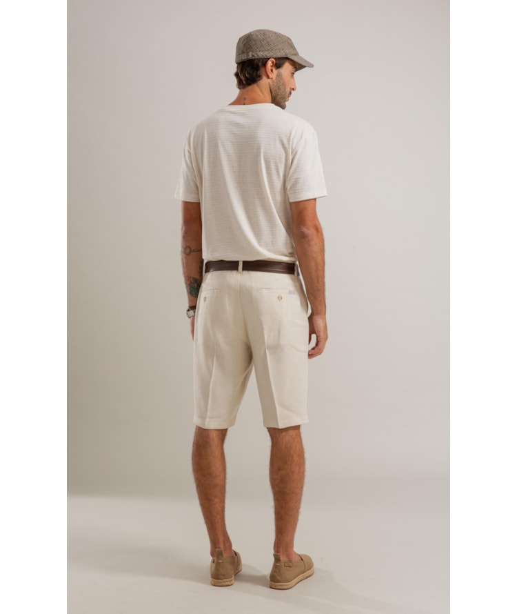 Bermuda Linho  Dahlia Long Natural