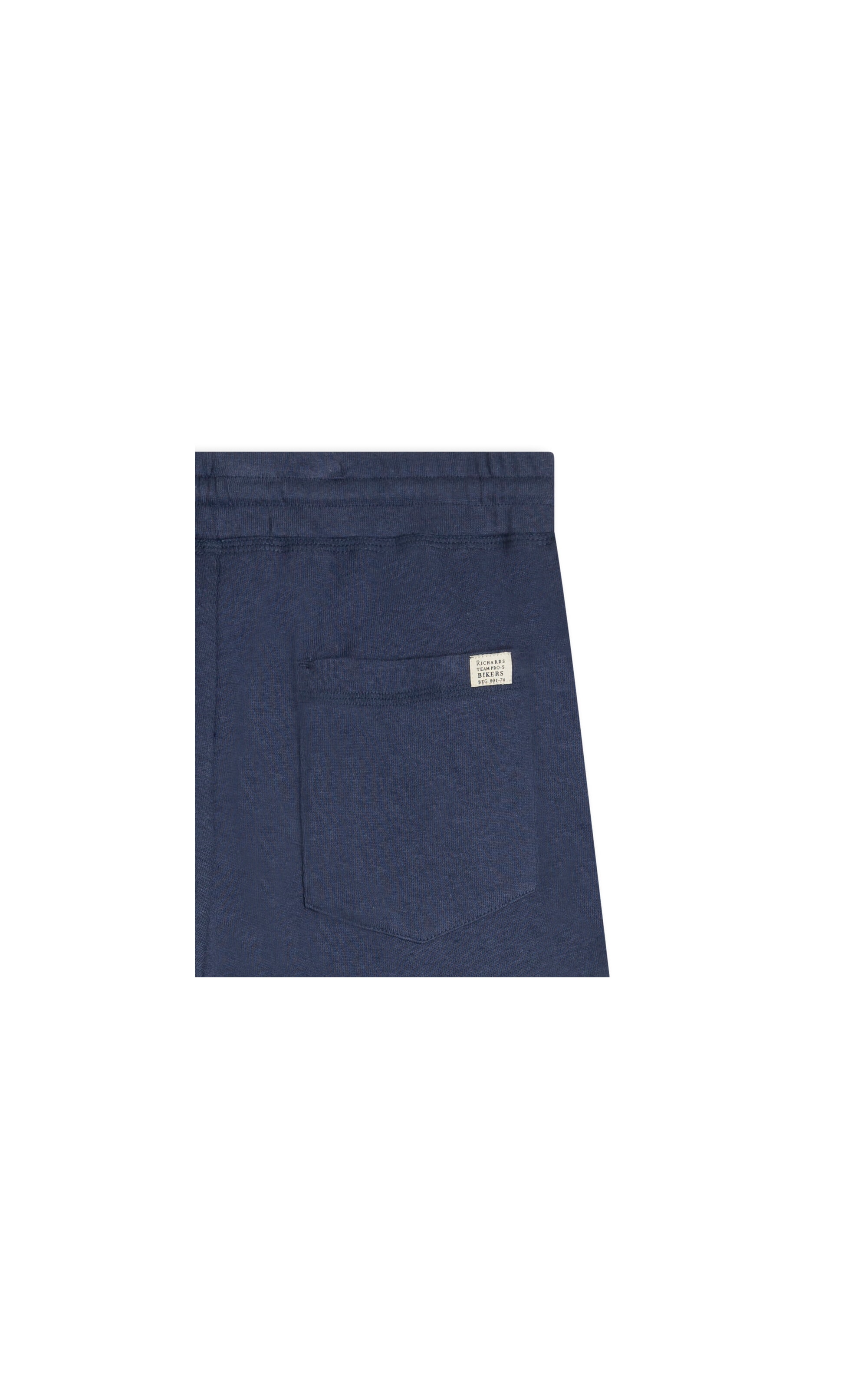Bermuda Linho  de Moletom Linho  Europeu Dark Navy